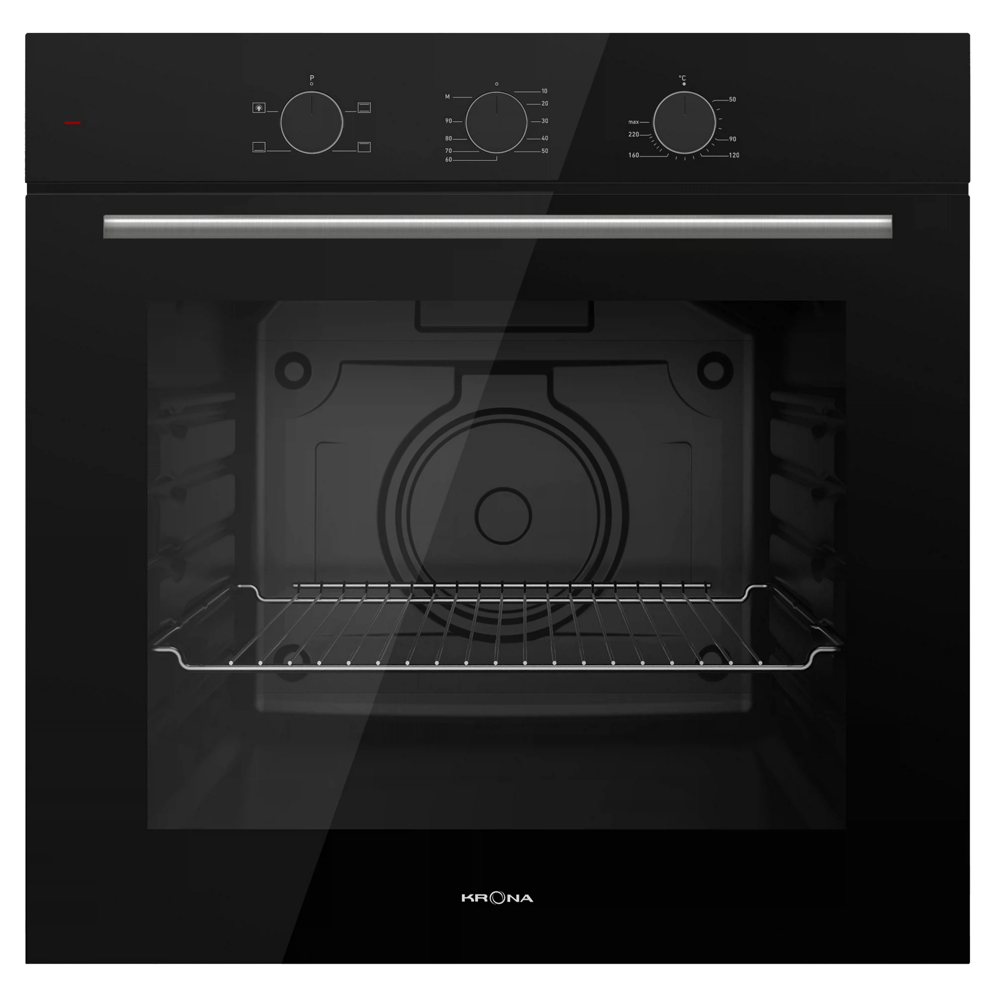 Изображение товара Электрический духовой шкаф KRONA ELEMENT 60 BL, 78 л, черный
