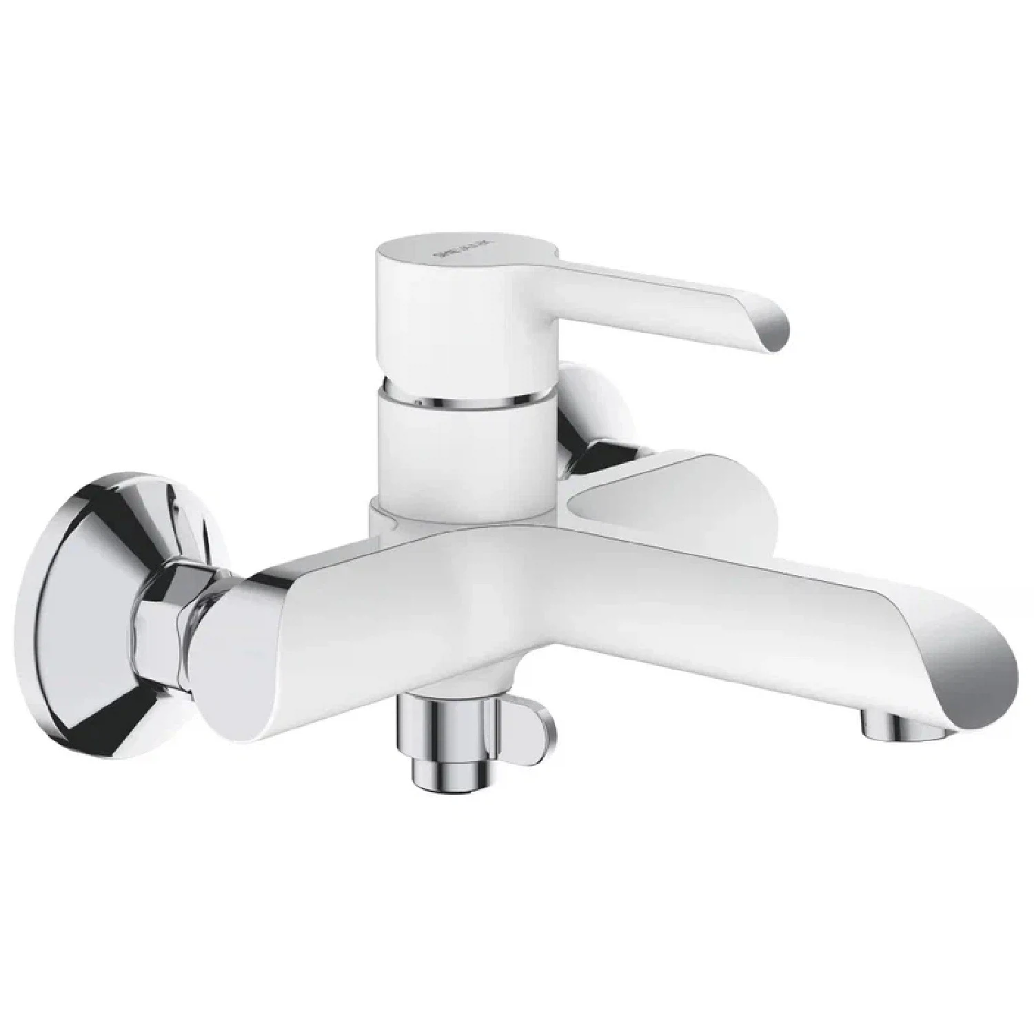 Изображение товара Смеситель для ванны Shevanik S6002F, белый/хром