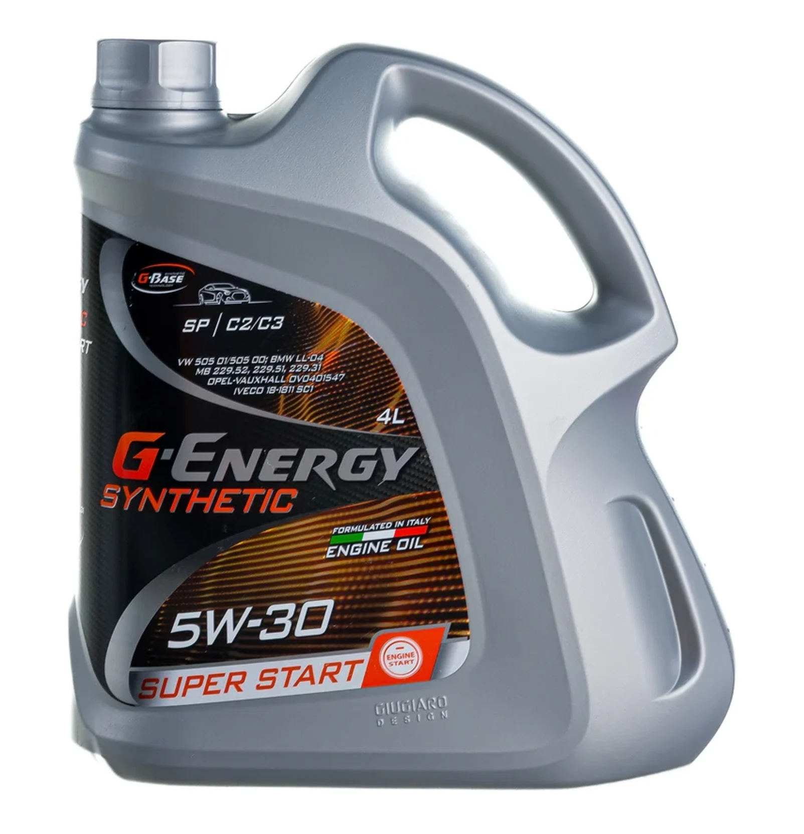 Изображение товара Масло моторное G-Energy Synth Super Start 5W-30 4 л синтетическое