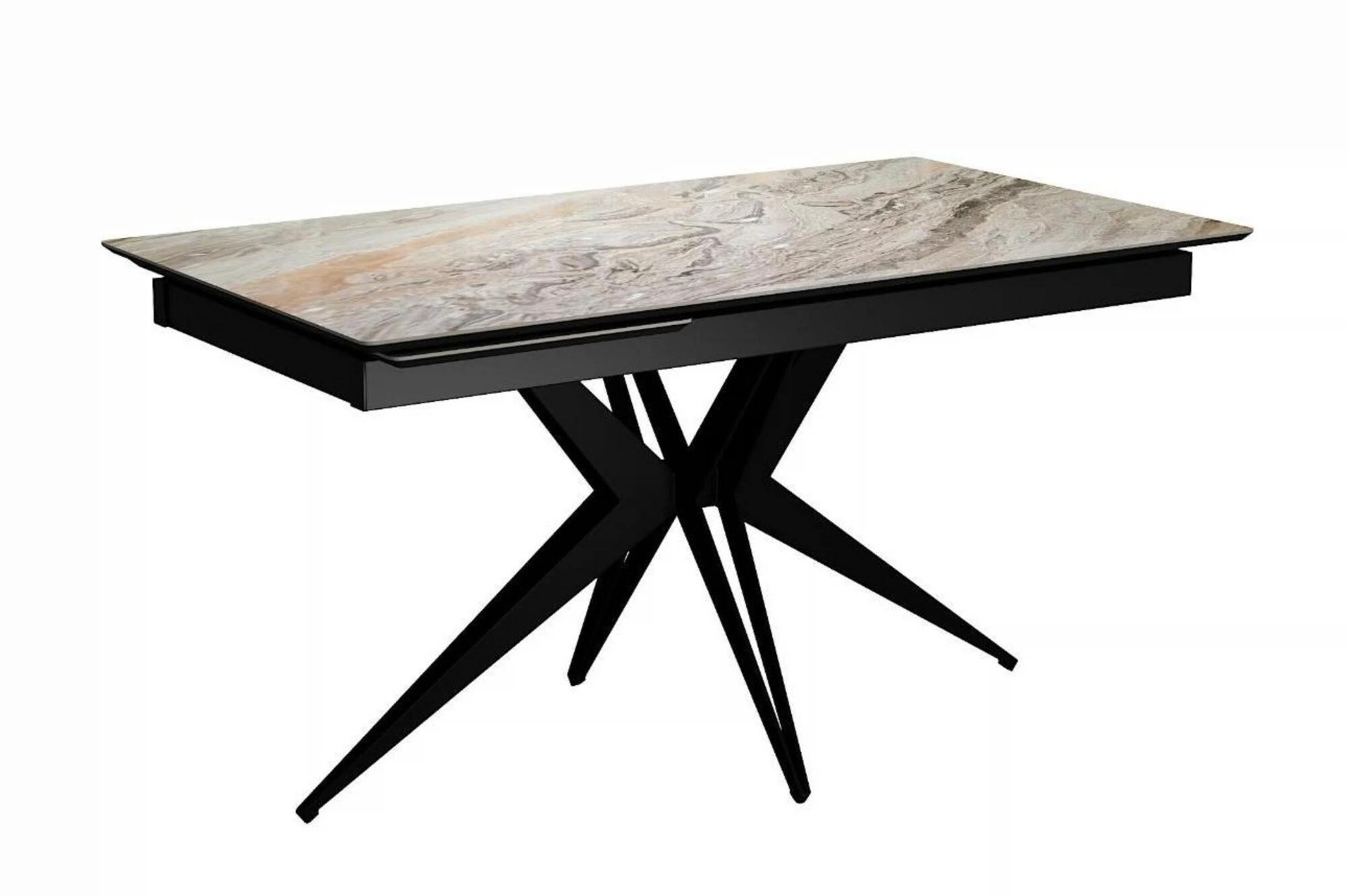 Изображение товара Стол DikLine DKS140 керамика Venetian Brown Light глянец