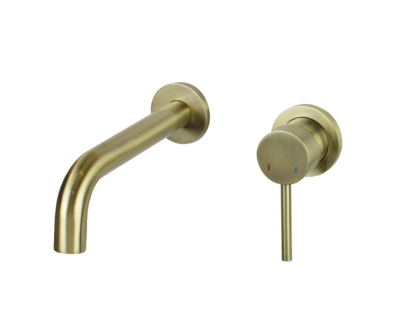 Изображение товара Смеситель для раковины настенный Bronze de Luxe SCANDI 14511BR, бронза