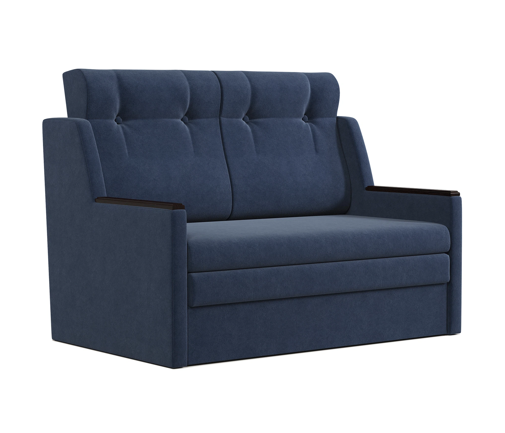 Изображение товара Диван-кровать Классика 2Д Велюр Ультра Миднайт стильное и удобное решение