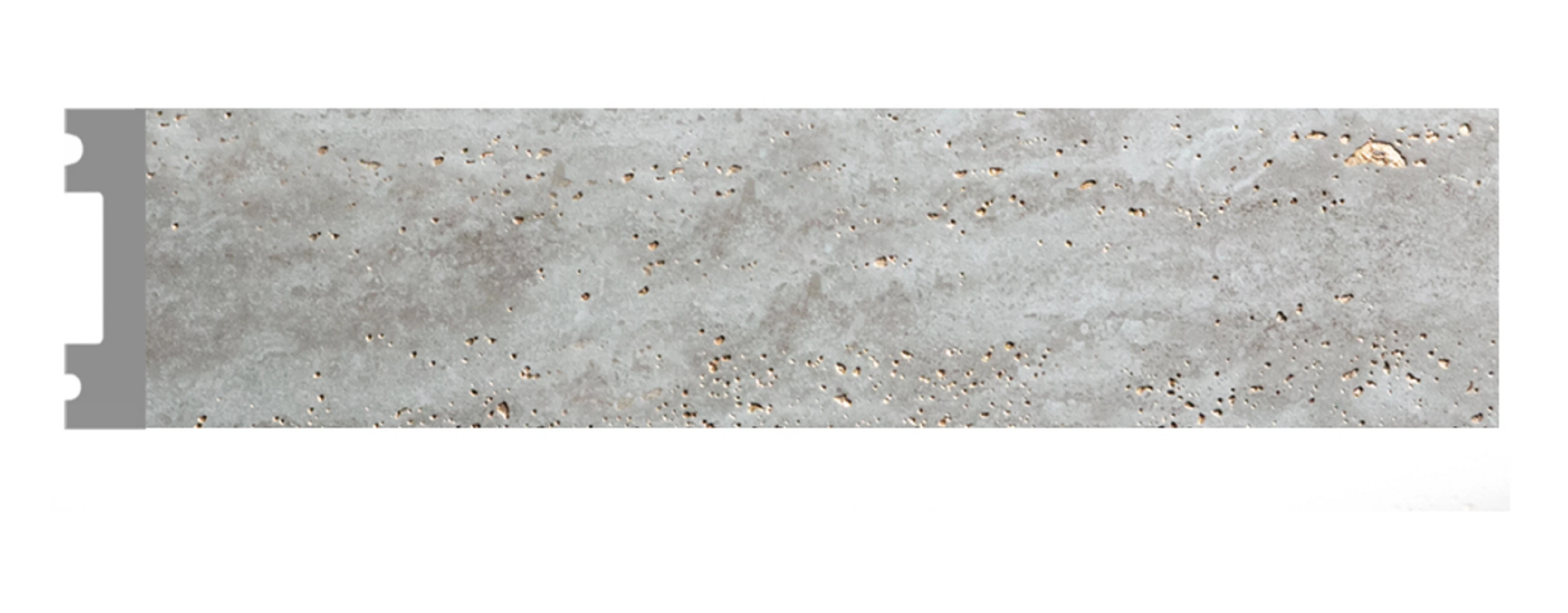 Изображение товара Рейка на стену 41х10х2900 Серый