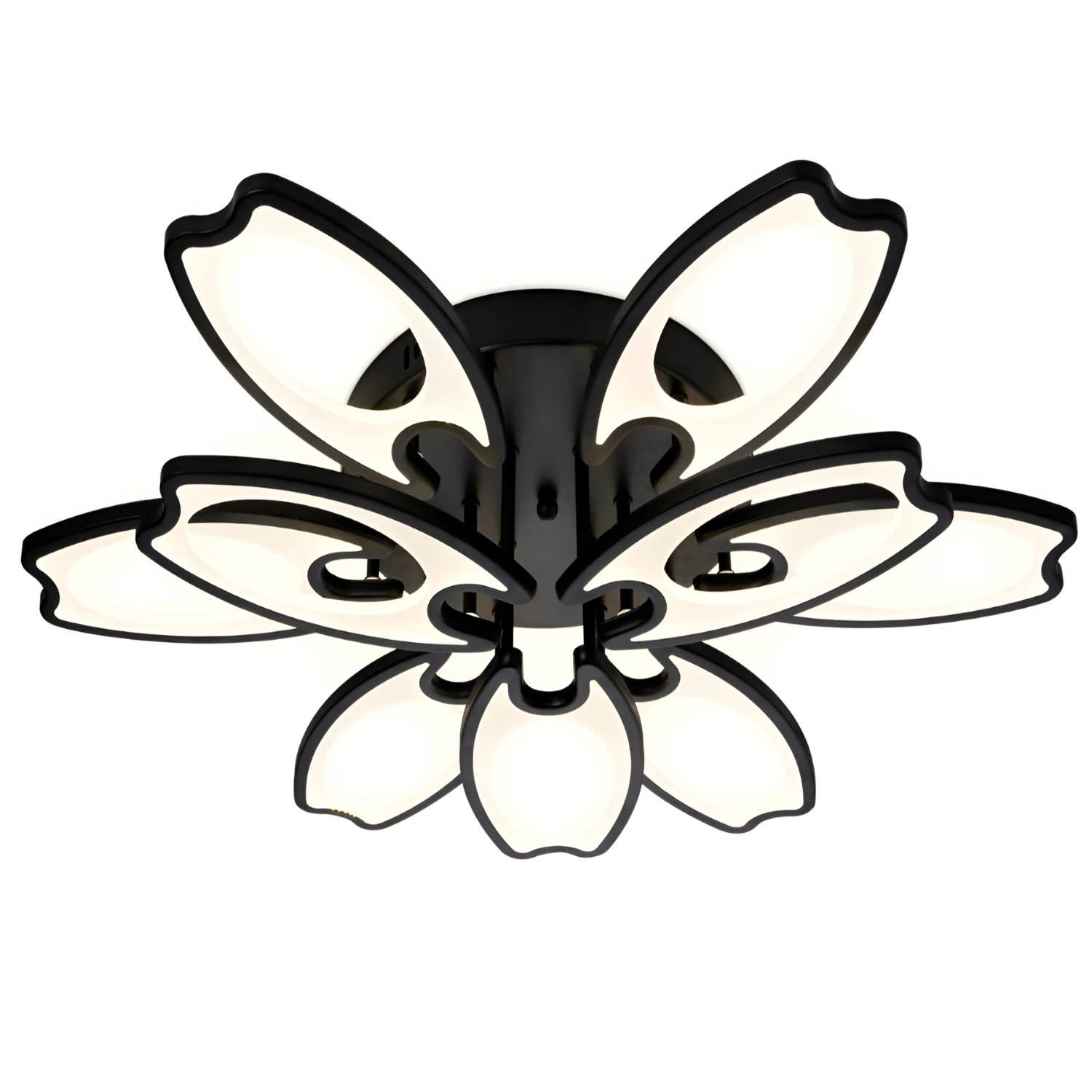 Изображение товара Потолочный светодиодный светильник с пультом FA581 AMBRELLA LIGHT черный 162W 700x640x120