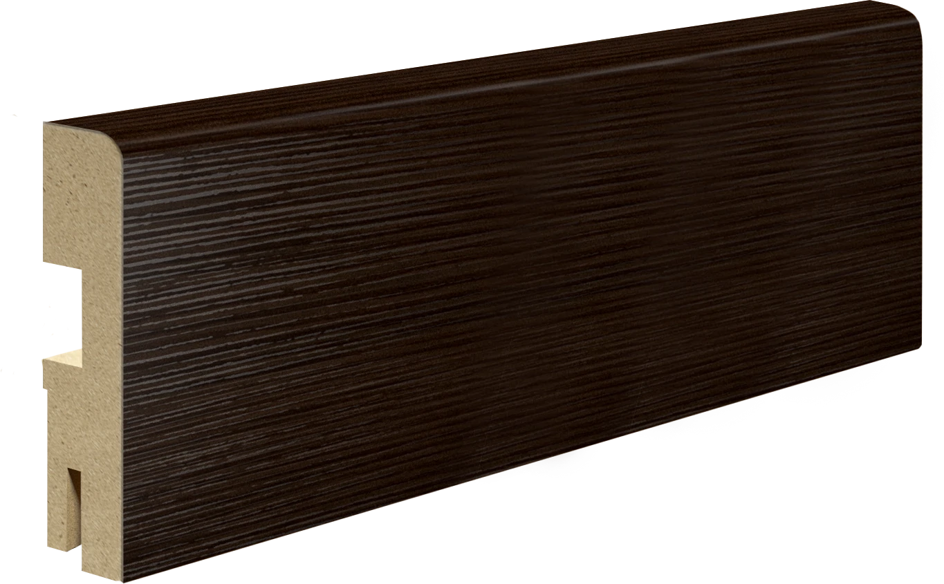 Изображение товара Дверной плинтус ЭКОШПОН Венге 70х16х2100 из МДФ для отделки интерьера