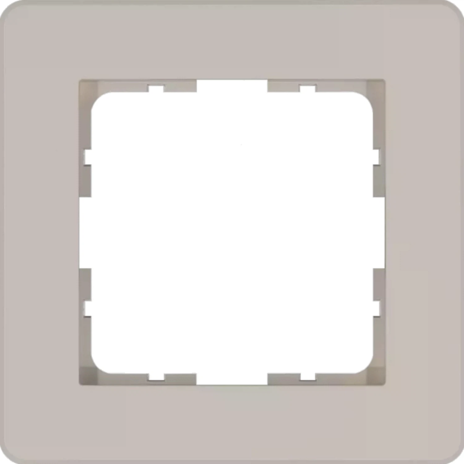 Изображение товара Рамка Jasmart G-Flex Тауп 1-ая - односторонняя, бежевый цвет