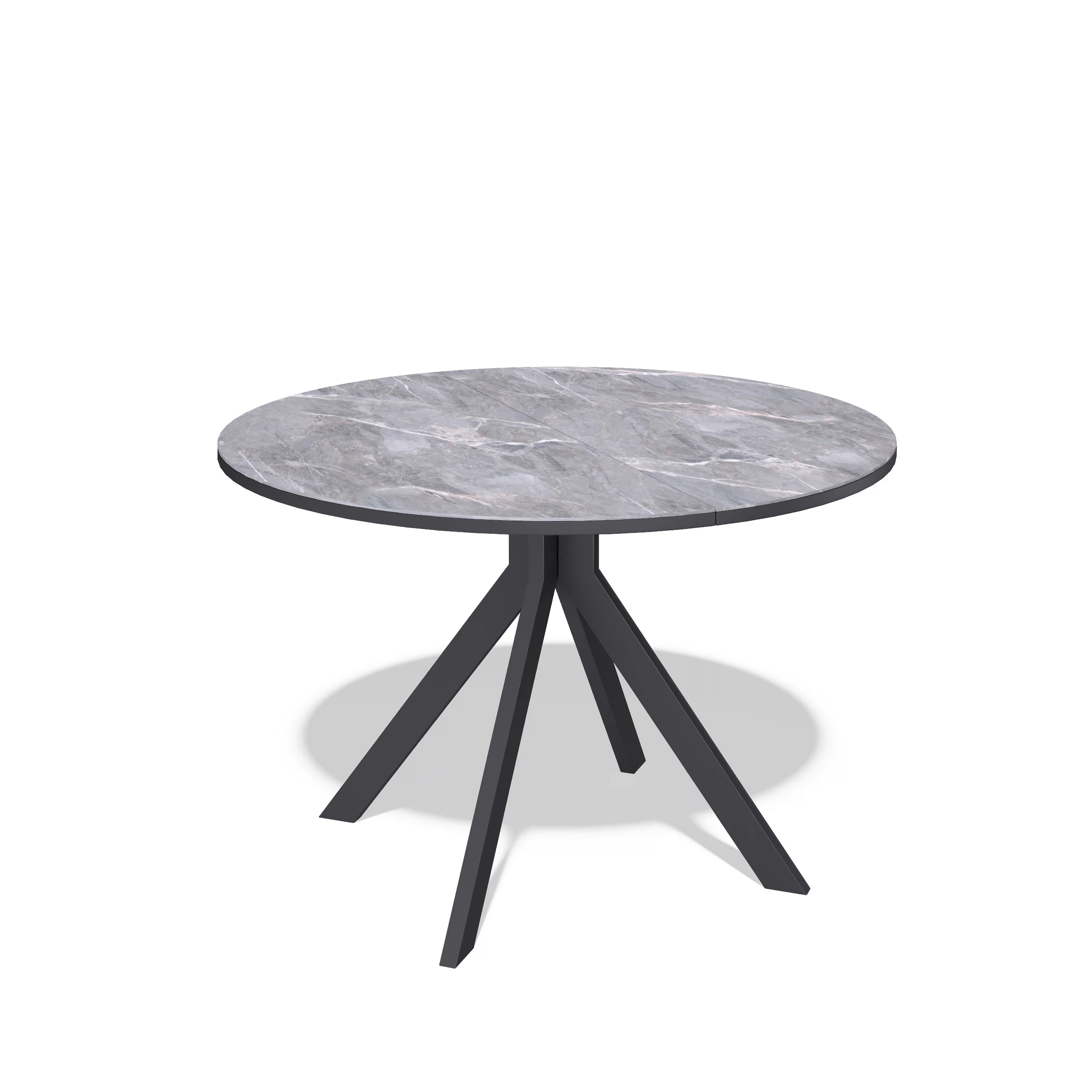 Изображение товара Стол Kenner AR1000, черный/керамика серая