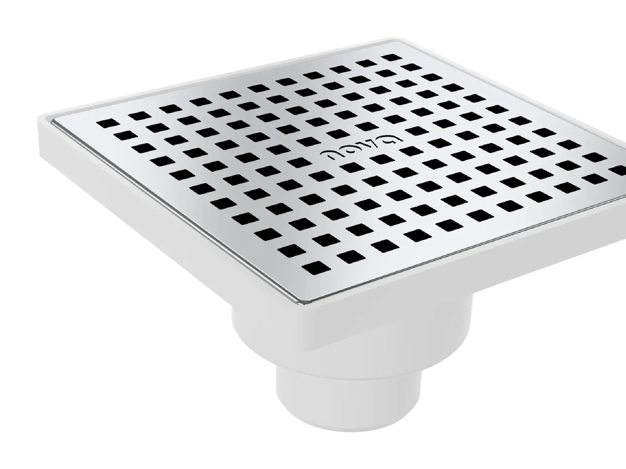 Изображение товара Трап душевой Nova 5036 Нижний 15х15 см Нерж. сталь