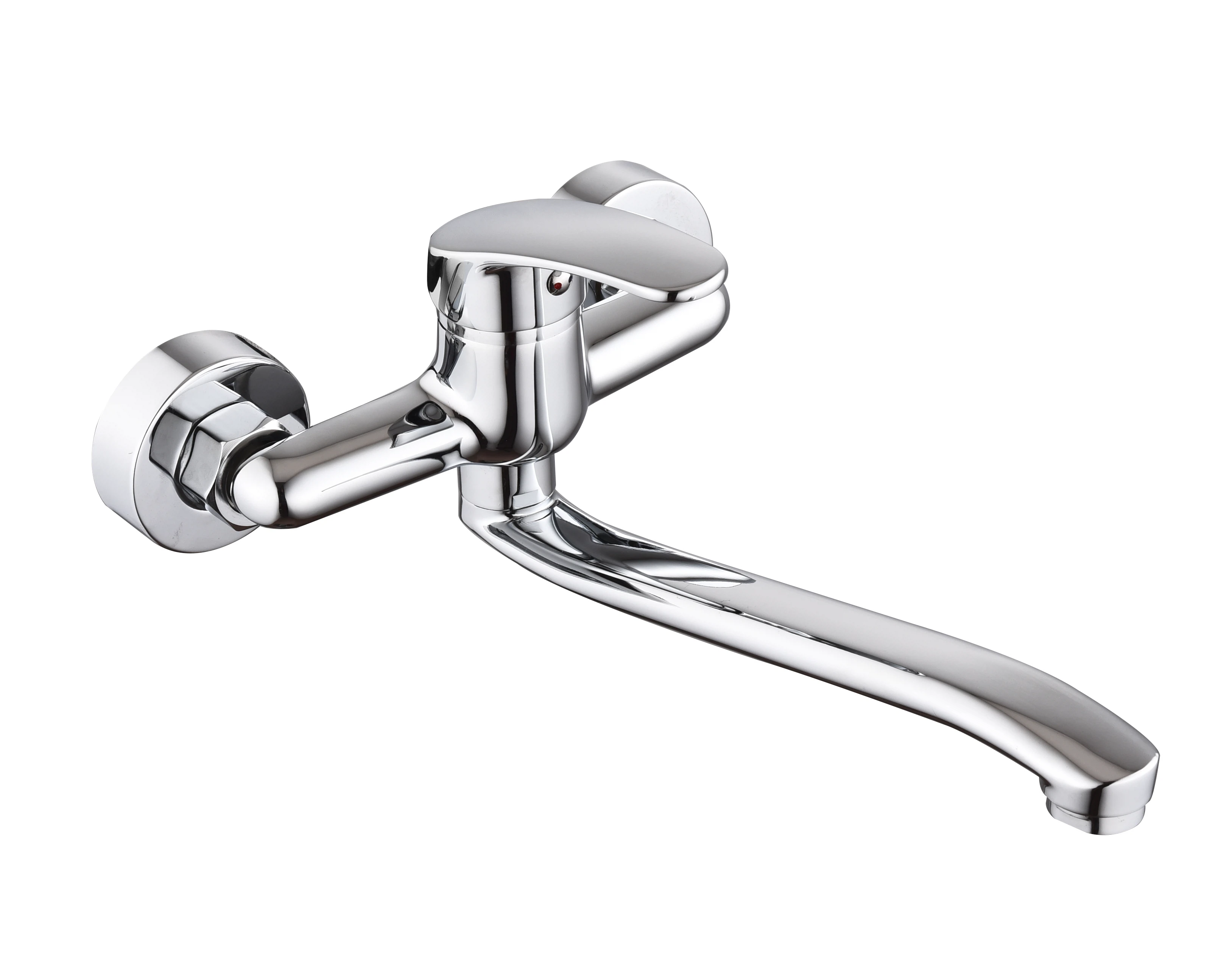 Изображение товара Смеситель для кухни Culto SPIKE настенный хром 24.4 см поворотный керамический картридж