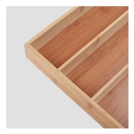 Лоток для столовых приборов Homium Wood, 3 секции