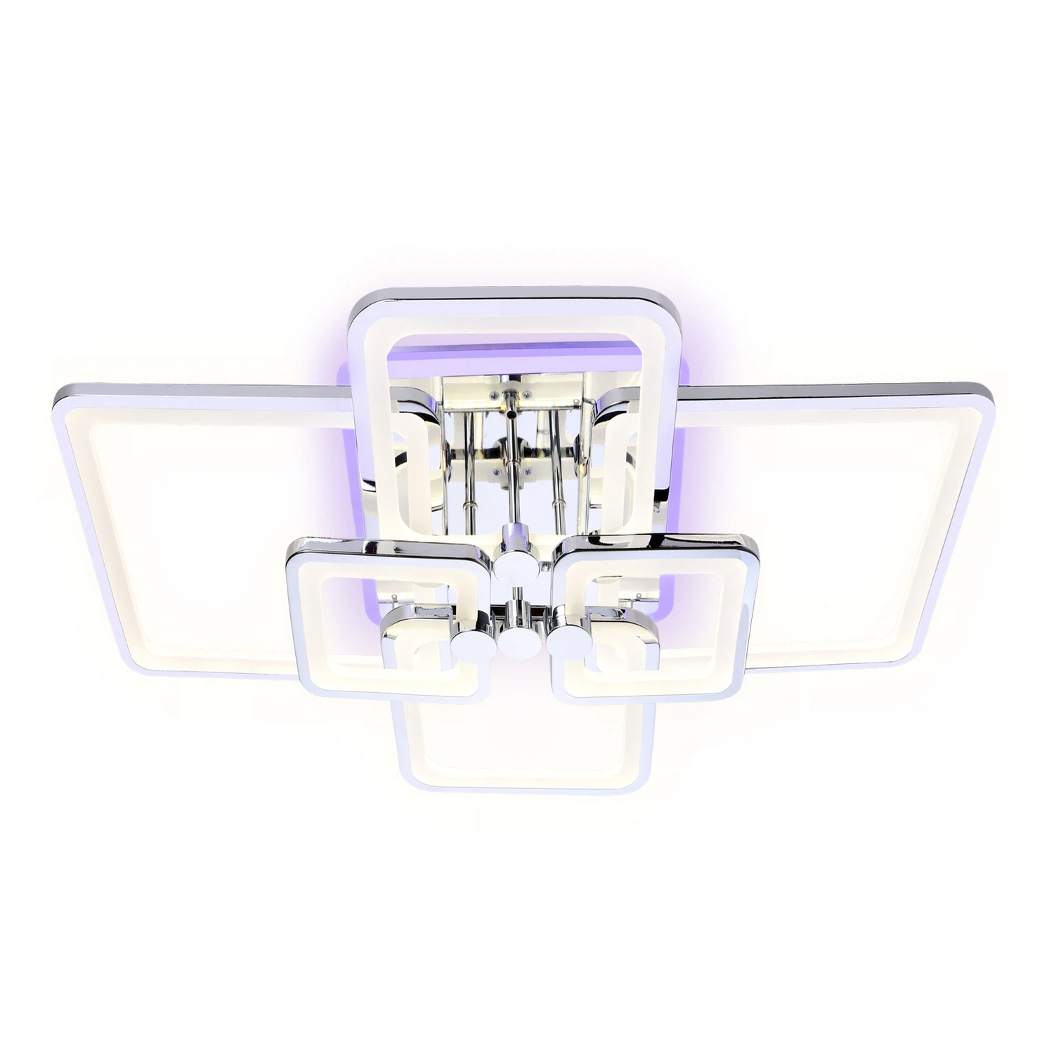 Изображение товара Потолочный светодиодный светильник FA5307 AMBRELLA LIGHT хром с пультом и регулировкой яркости