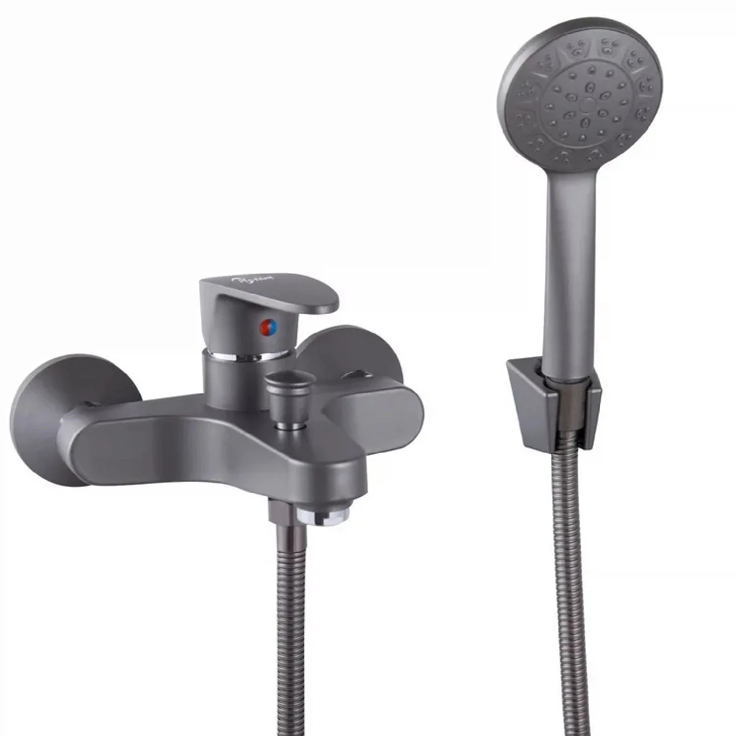 Изображение товара Смеситель для ванны PLstart PL3205-17, графит