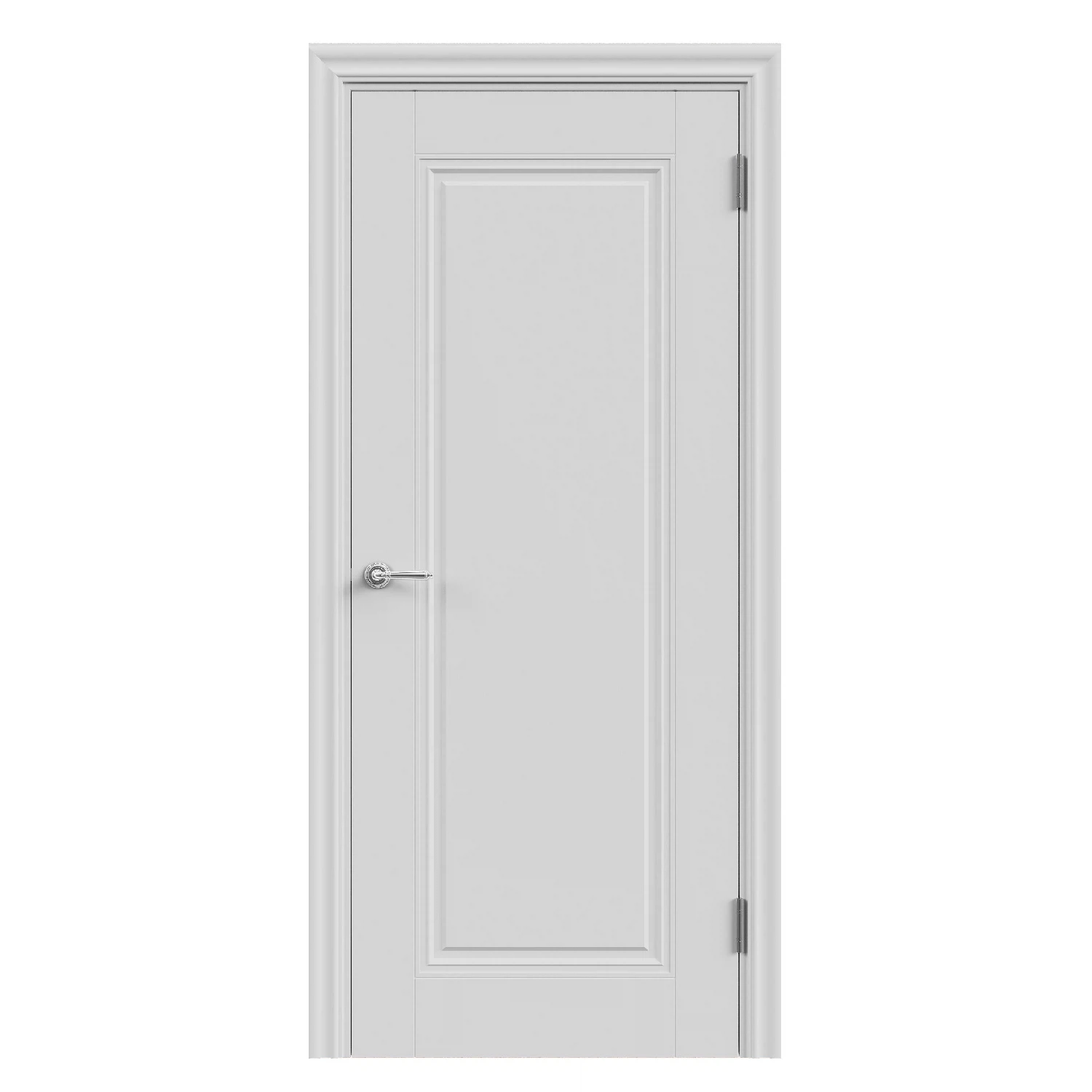 Изображение товара Дверь межкомнатная эмаль SCANDI NEO 5 светло-серая глухая размеры 800х2000 мм