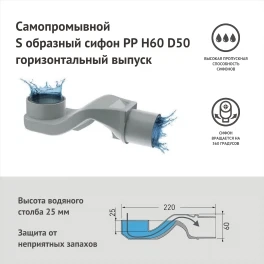 Душевой лоток BERGES В1 Keramik 800, золото глянец, S-сифон D50 H60 боковой