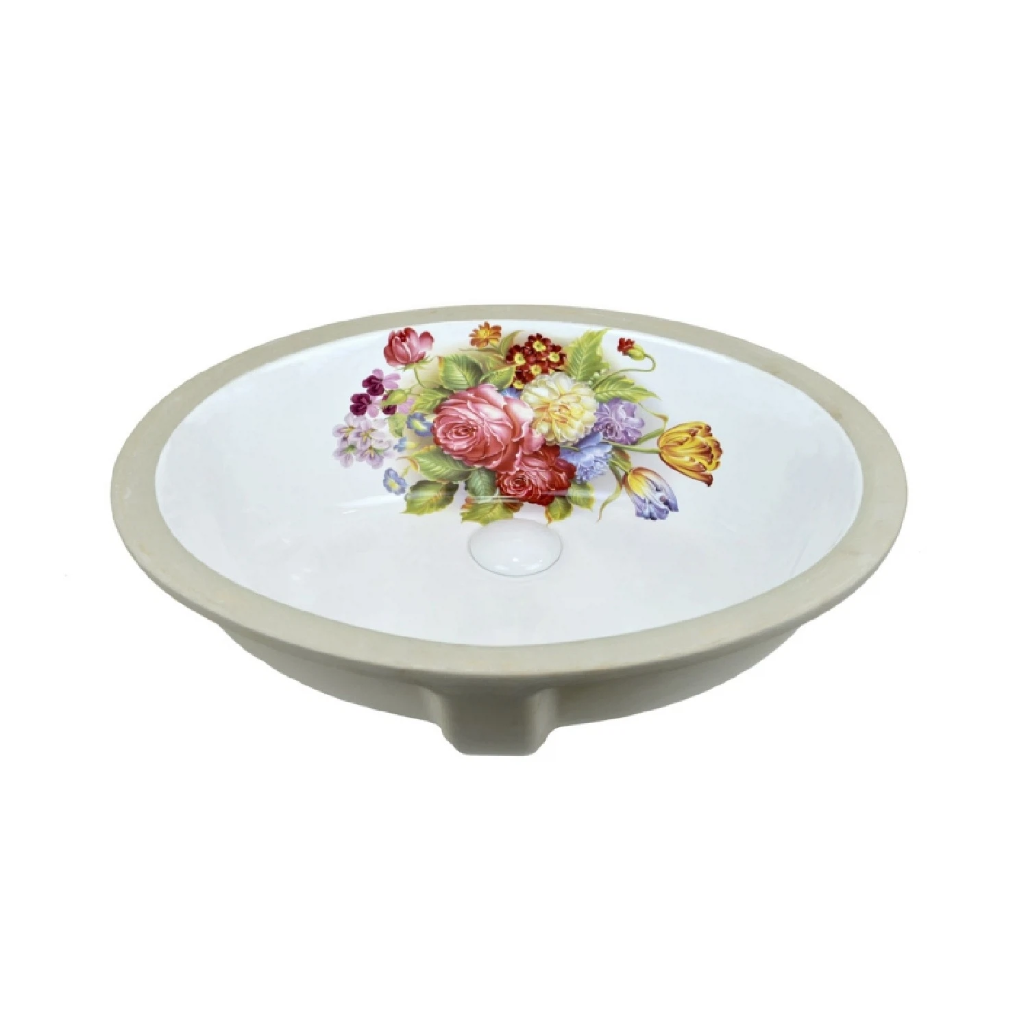 Изображение товара Раковина Bronze de Luxe Alsace 1707, белый