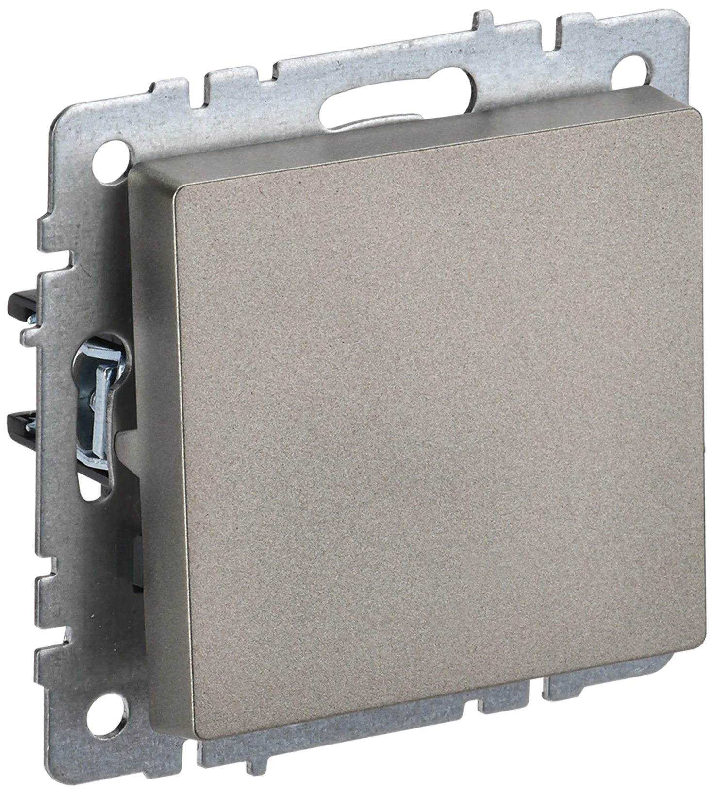 Изображение товара Выключатель IEK BRITE BASE Шампань 1-кл 10А ВС10-1-0-БрШ.