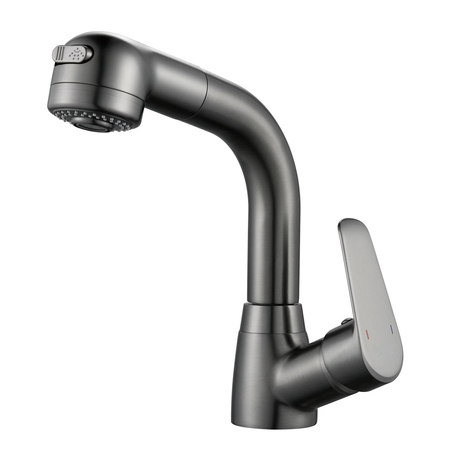 Изображение товара Смеситель для раковины многофункциональный Raffine F291T, оружейная сталь