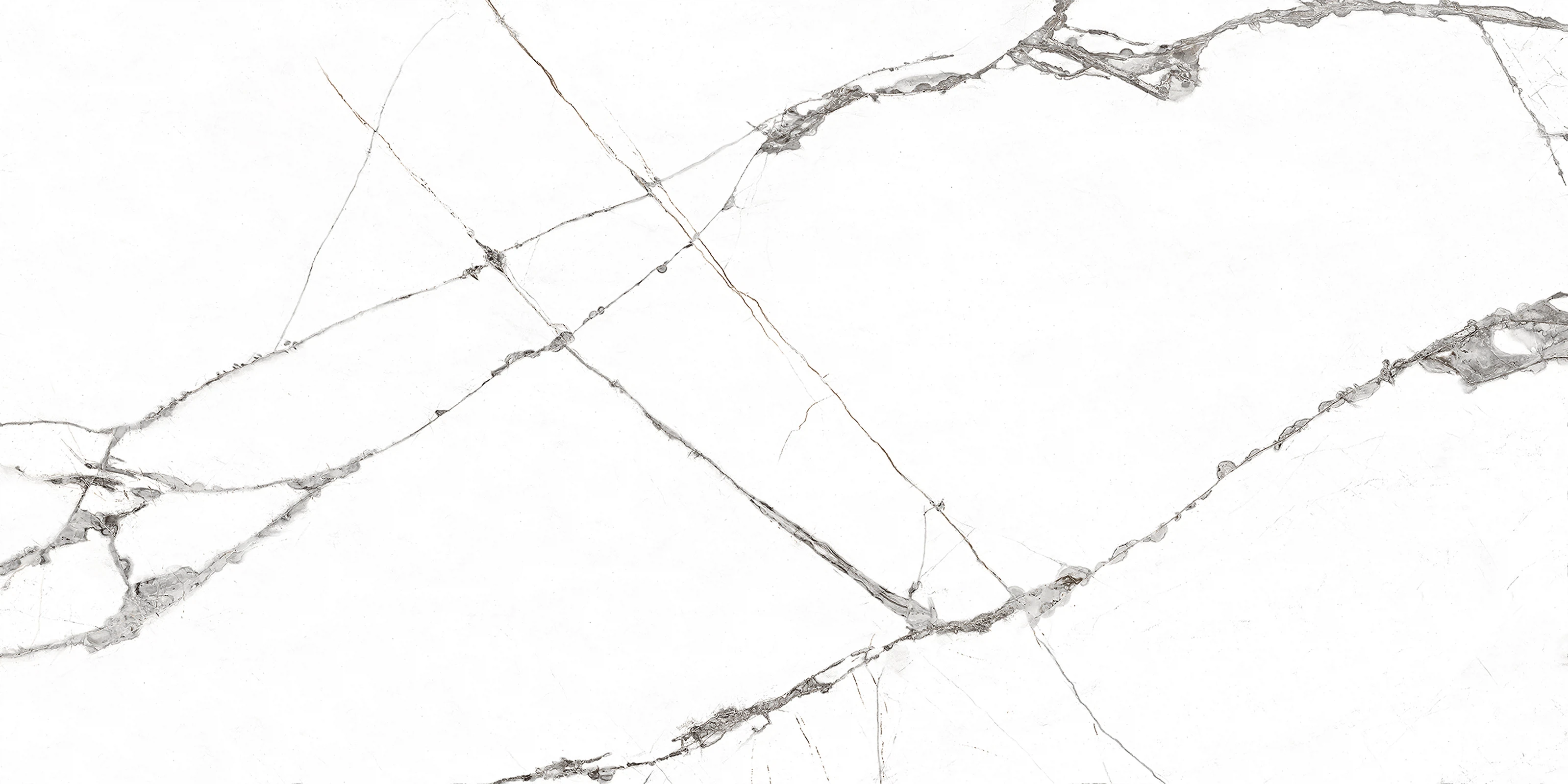 Изображение товара Керамогранит белый с серыми прожилками 30x60 см Corona GT