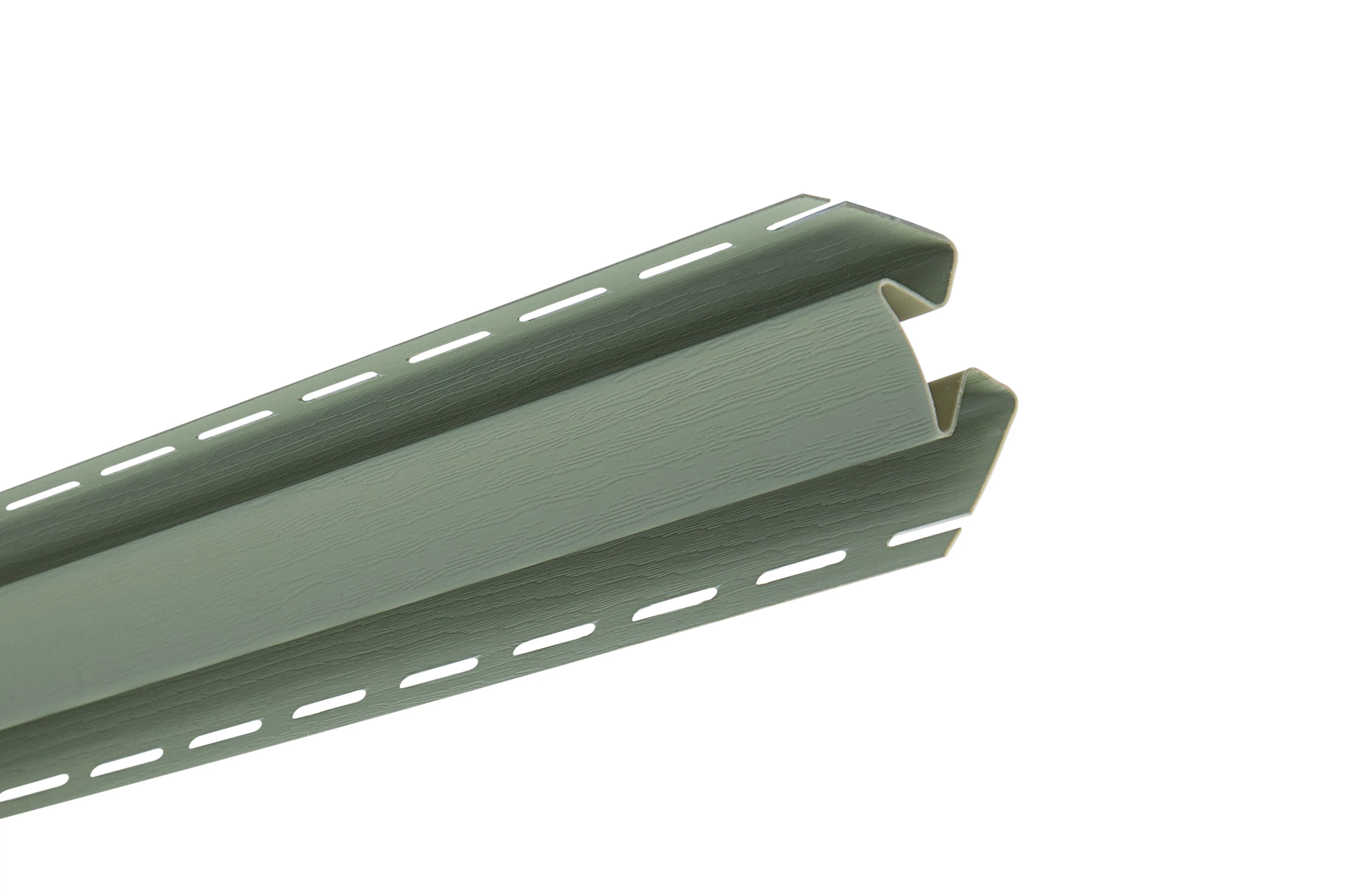 Изображение товара Планка Альта Классика внутренний угол салатовая Т-13 3м для сайдинга