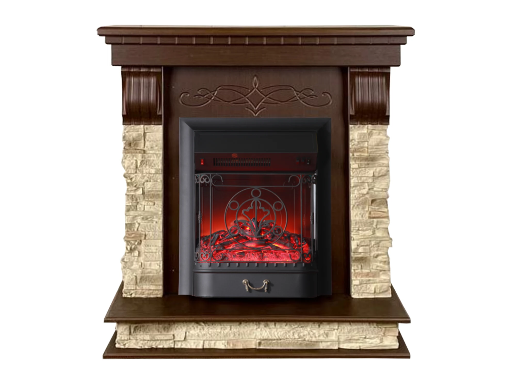 Изображение товара Портал InterFlame Брайт темный дуб