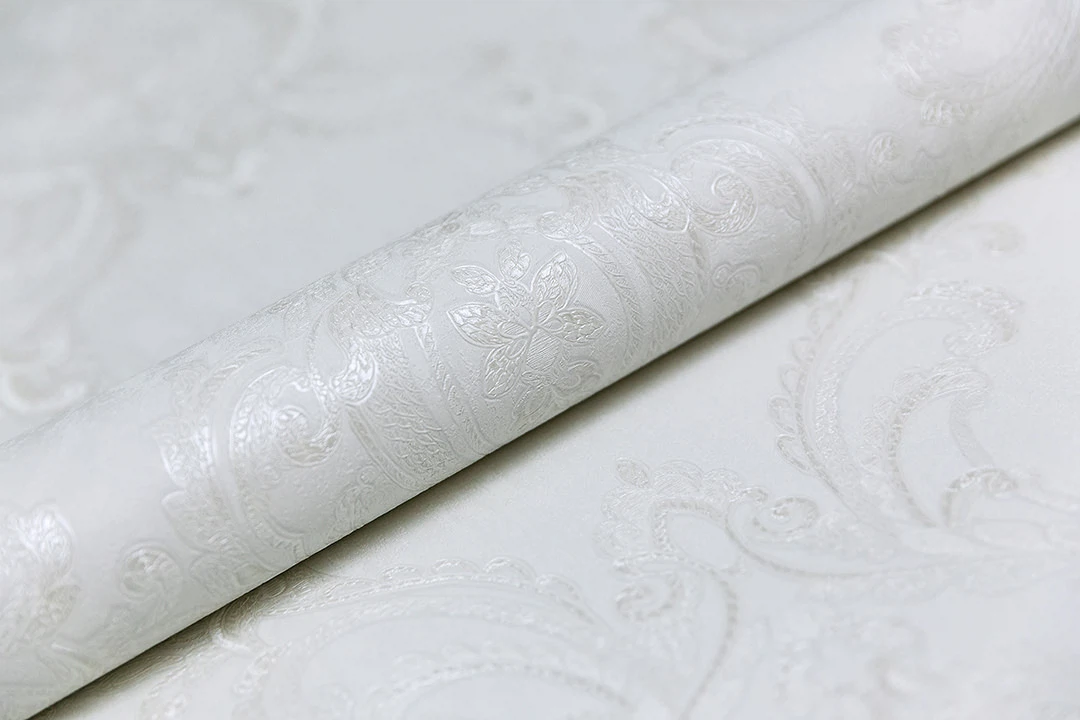 Изображение товара Обои виниловые Kerama Marazzi Ориент мотив белый для гостиной