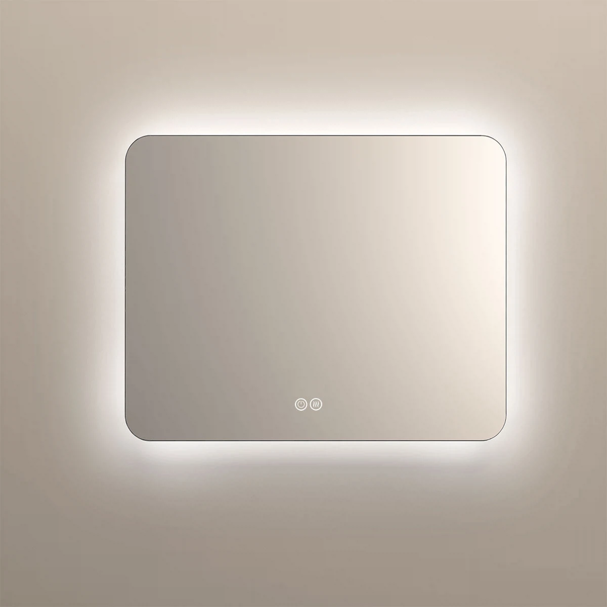 Изображение товара Зеркало LED с сенсорным управлением и антизапотеванием 1000x800 мм Vincea