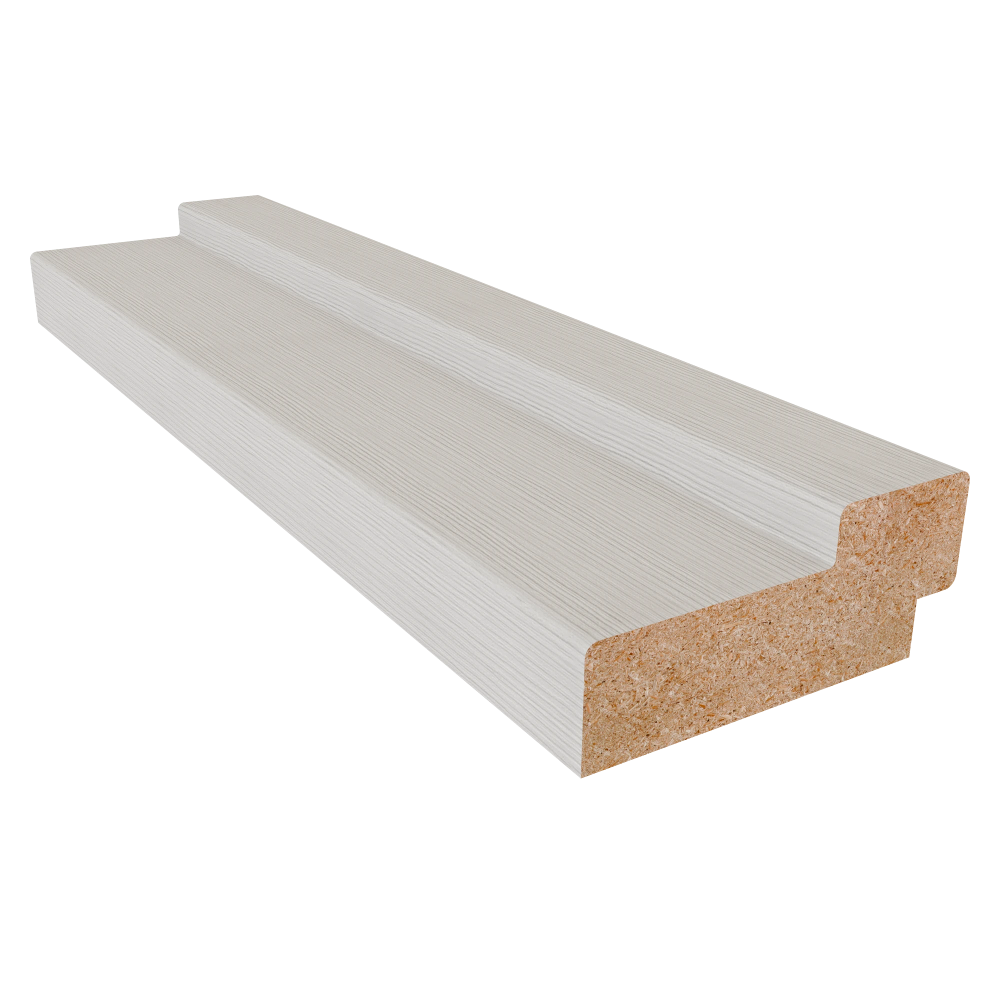 Изображение товара Коробочный брус 3D финиш-пленка для дверей Simple 227, эш Вайт