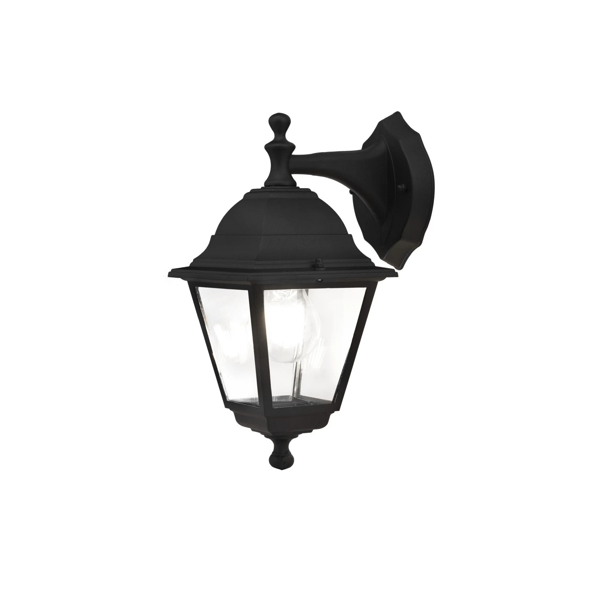 Изображение товара Настенный уличный светильник Maytoni Outdoor O003WL-01B черный IP44