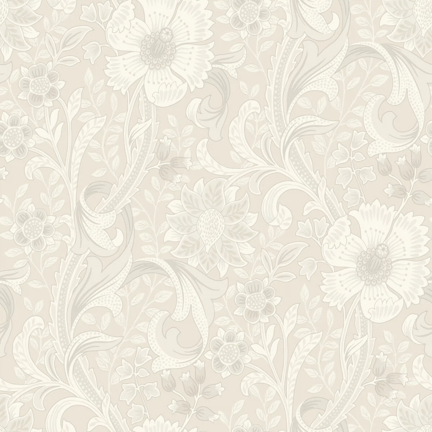 Изображение товара Обои виниловые Grandeco Perfect Harmony 0,53x10,05 м серые декоративные