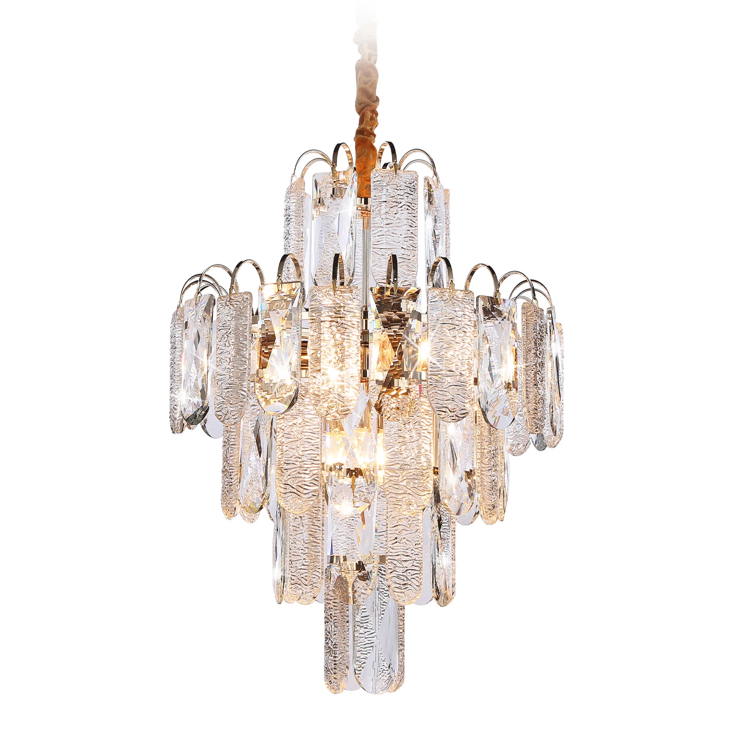 Изображение товара Подвесная люстра Ambrella Light TR5231 стиль неоклассика золотой хрусталь