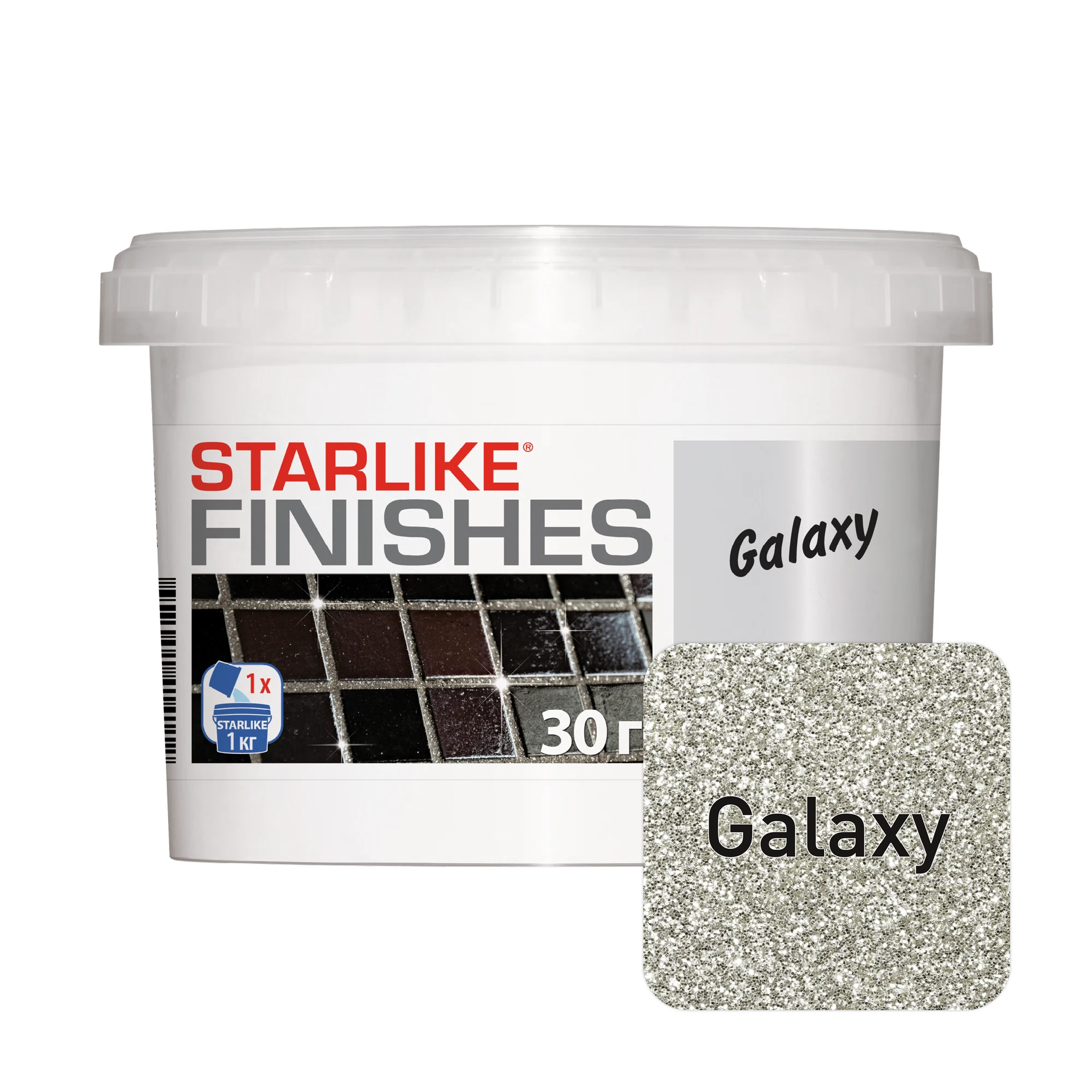 Изображение товара Добавка для затирок LITOKOL STARLIKE FINISHES GALAXY перламутровая, 0,03 кг