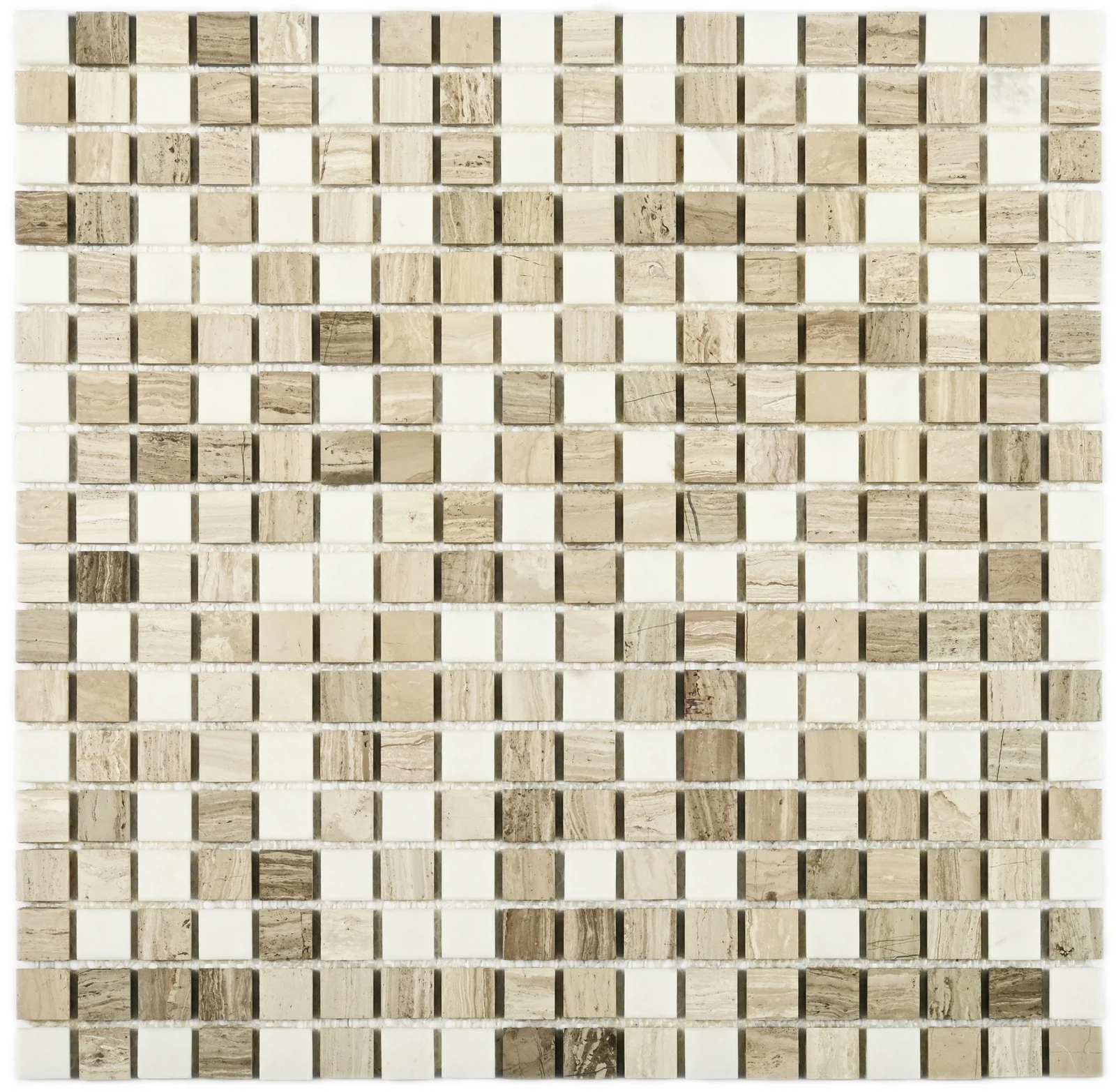 Изображение товара Мозаика каменная Бонапарт Элегантность / Elegant (1,5*1,5) 30,5*30,5