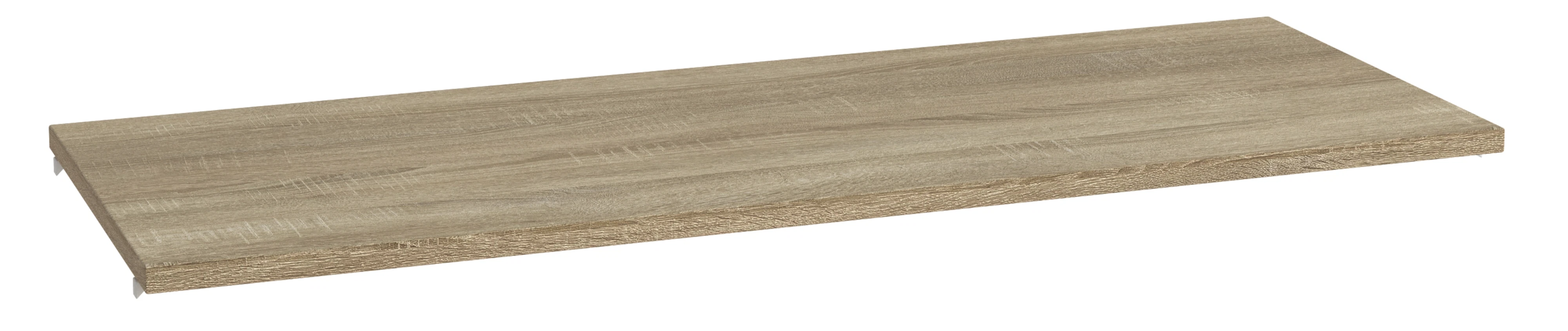 Изображение товара Полка 100х36 сонома МАКС - для шкафа, крепкая и стильная мебельная полка