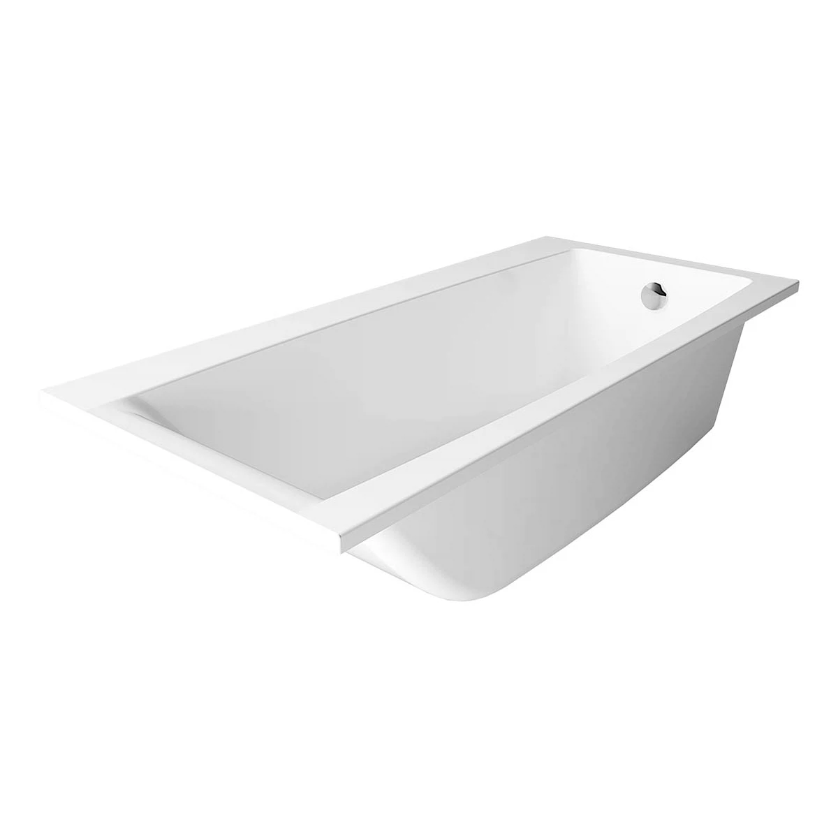 Изображение товара Belux Импульс ВИ-1700 — ванна из искусственного мрамора, 168x74.5x41 см, белый