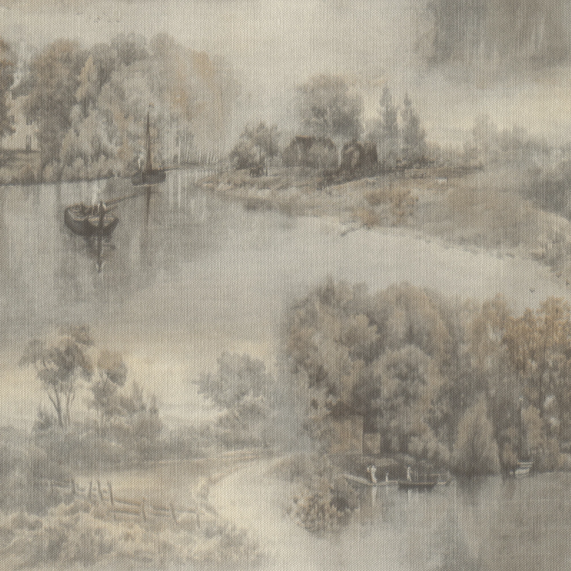 Изображение товара Обои виниловые Rasch My Cottage 10.05x1.06 м пейзаж на флизелиновой основе