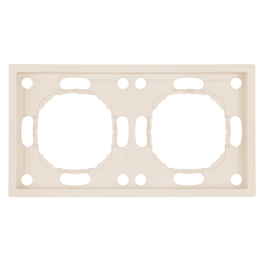 Изображение товара Рамка STEKKER, PFR00-5002-08 2-местная, серия Эмили, кашемир, soft touch