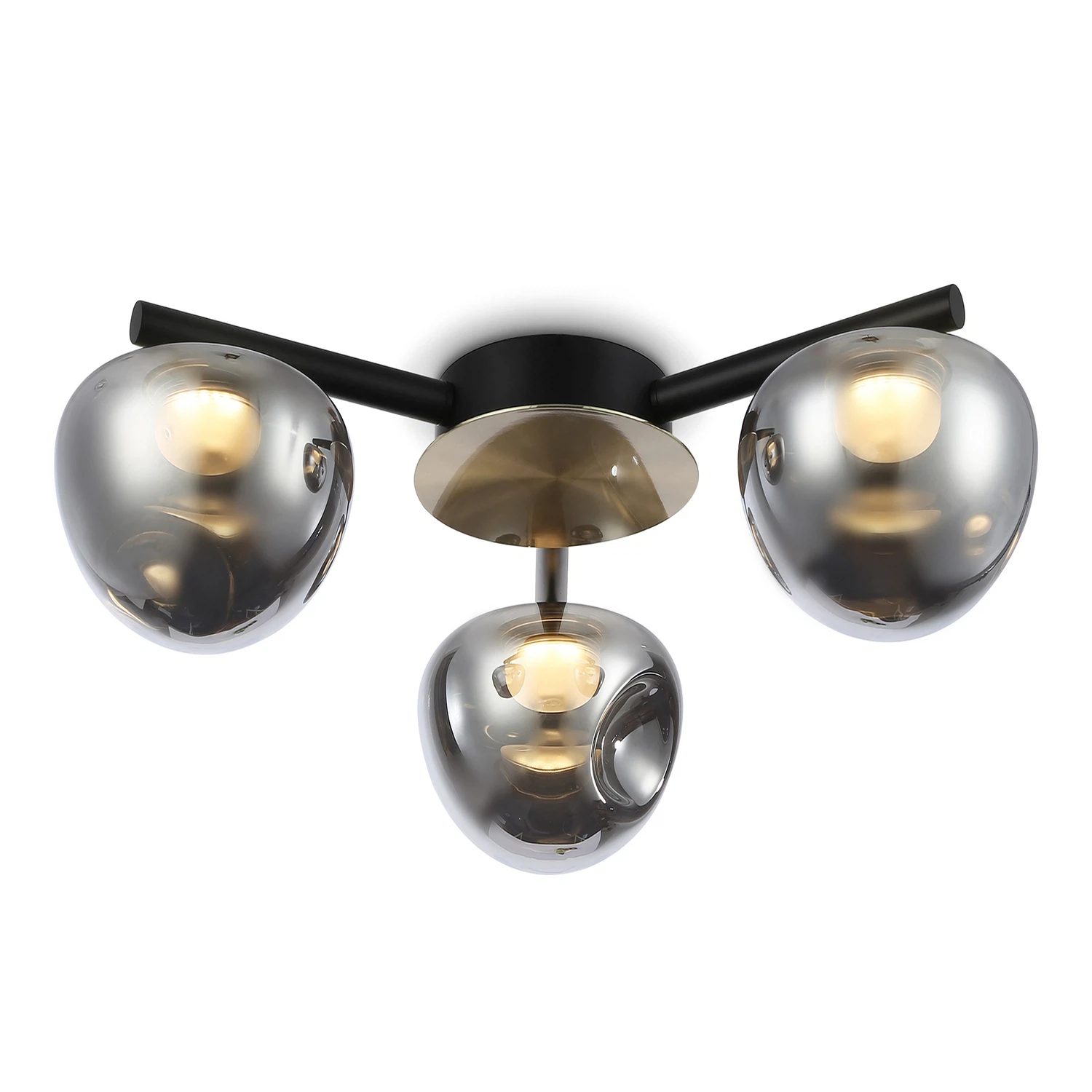 Изображение товара Люстра потолочная AMBRELLA LIGHT 3 лампы, 18Вт, IP20 Черный LH12006