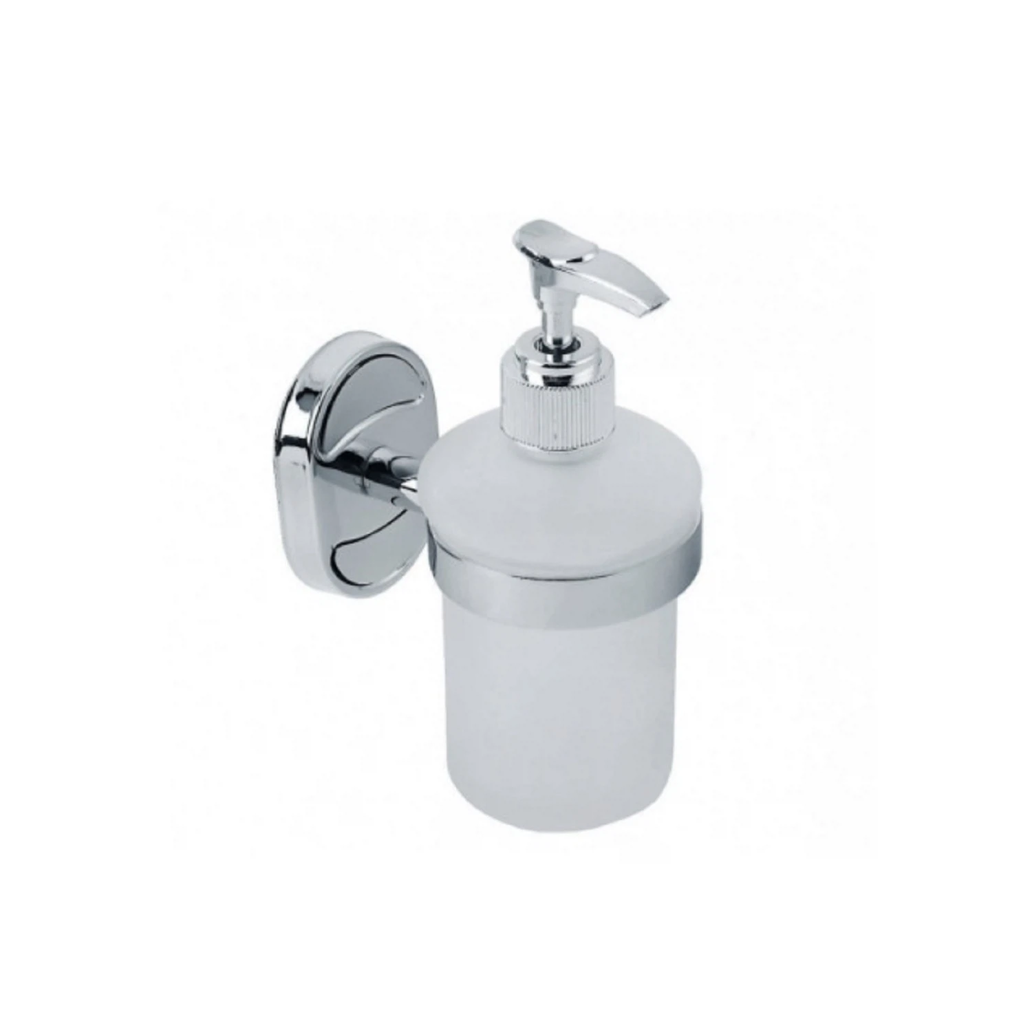 Изображение товара Дозатор для жидкого мыла к стене РМС A6022 из нержавеющей стали с хромированным покрытием