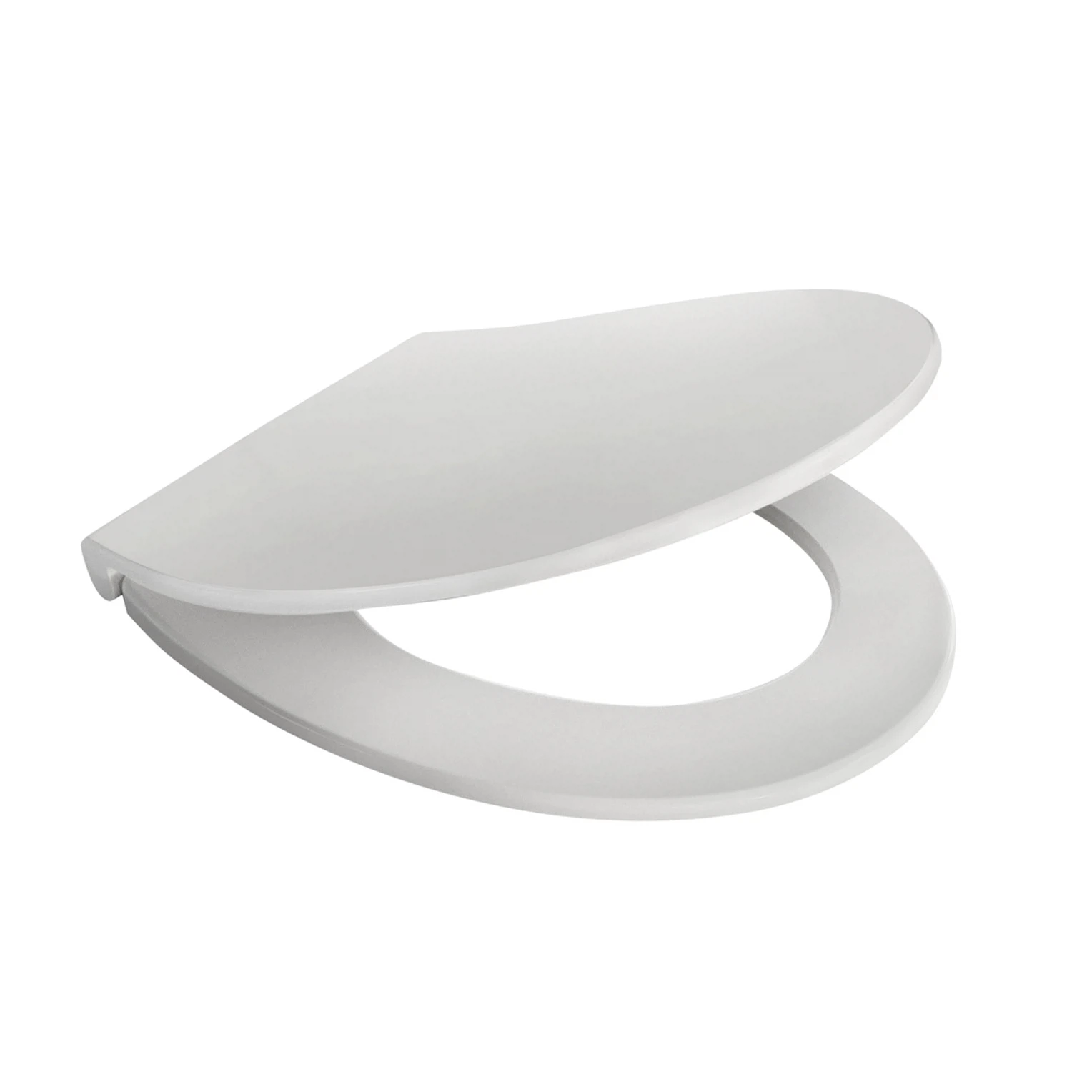 Изображение товара Сиденье для унитаза WAVE W-CJDV-9dml белое глянцевое система микролифт