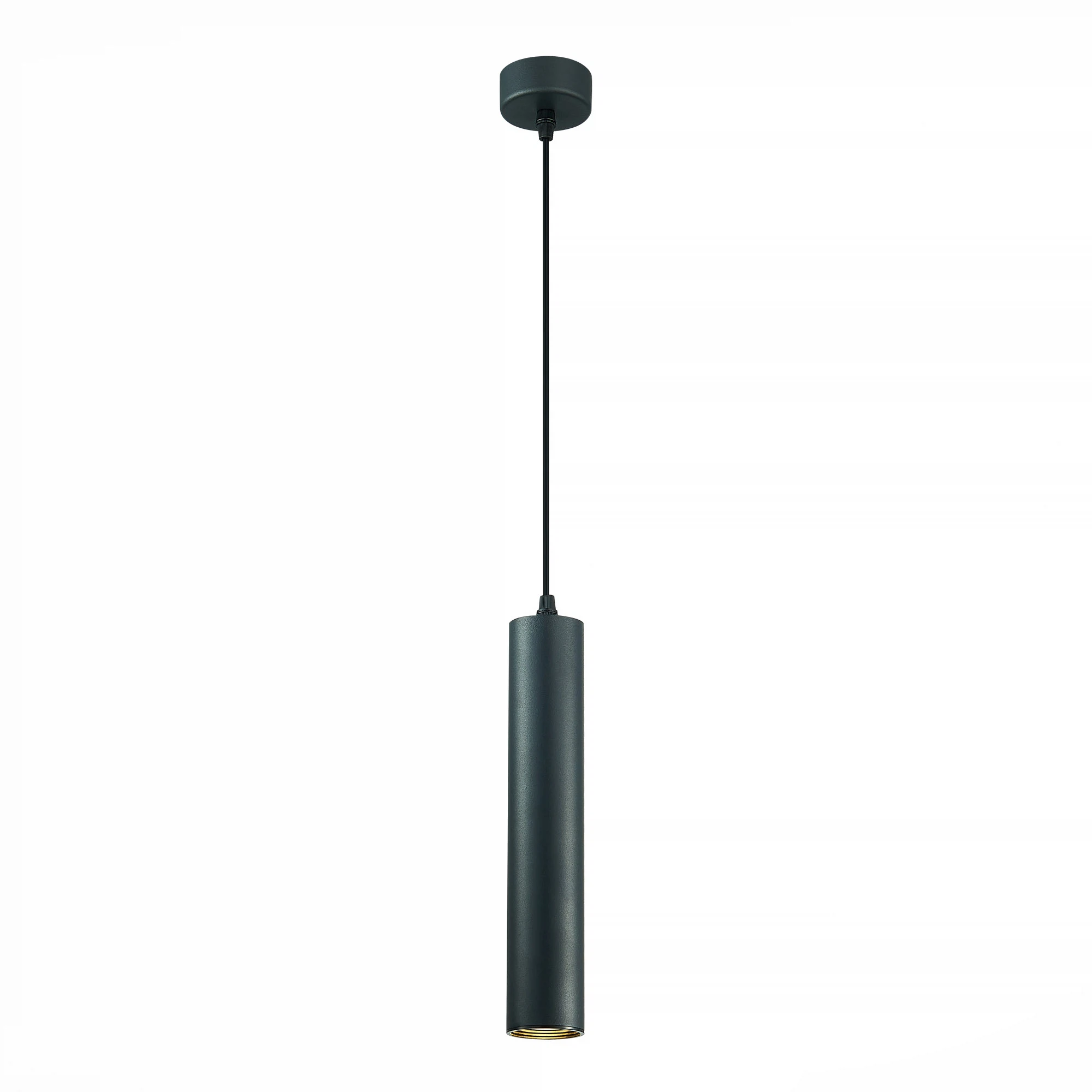 Изображение товара Подвесной светильник GU10 с регулируемой высотой черный для современного интерьера