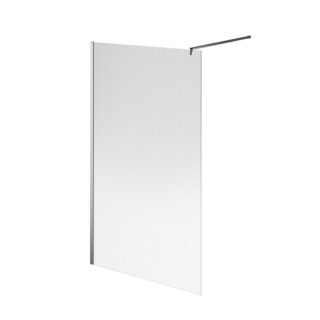 Изображение товара Душевая перегородка Kerama Marazzi Cristallo 120x210 без дверей хром