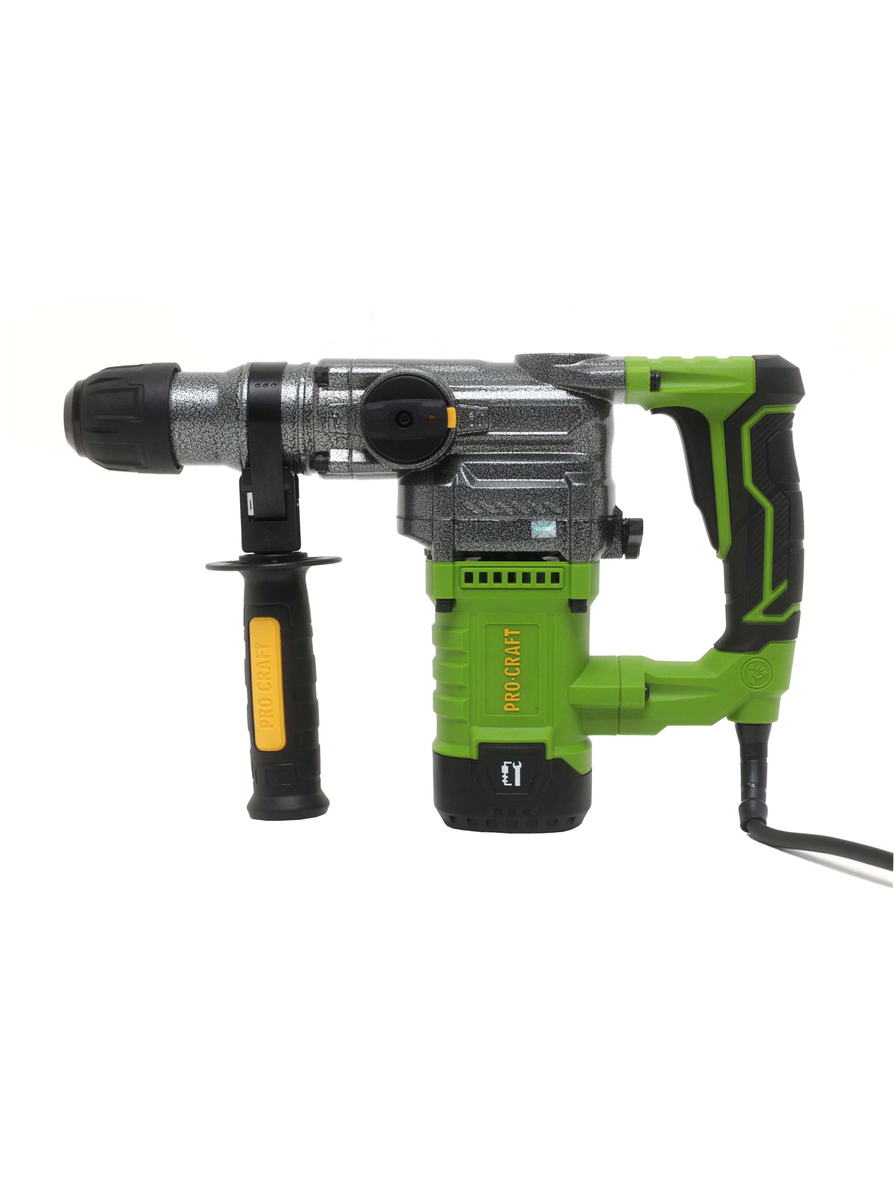 Изображение товара Перфоратор BH1300 Procraft 1050 Вт, 4,5 Дж, 0-4200 уд/мин, SDS+ Изображение товара Перфоратор BH1300 Procraft 1050 Вт, 4,5 Дж, 0-4200 уд/мин, SDS+
