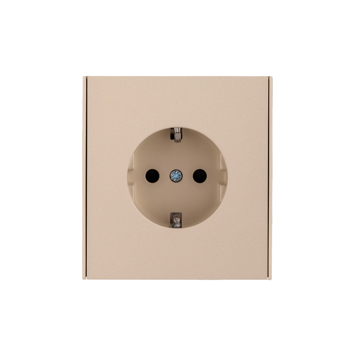 Изображение товара Розетка STRONG 1-ая с/з с/у, со шторками 16А шелк KRANZ