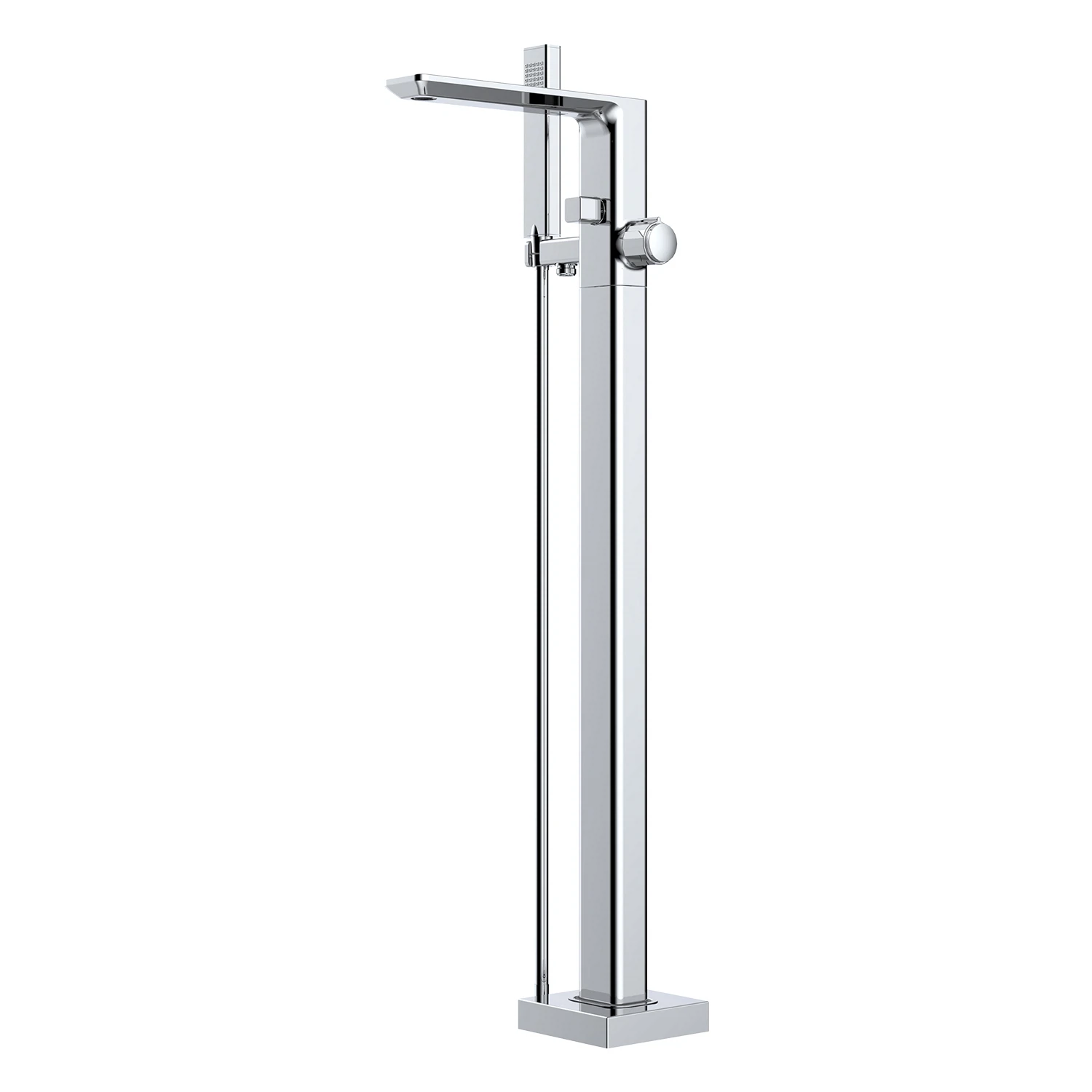 Изображение товара Смеситель для ванны Azario PIANO, отдельностоящий, черный (AZ-208260AB5PA-0308A)