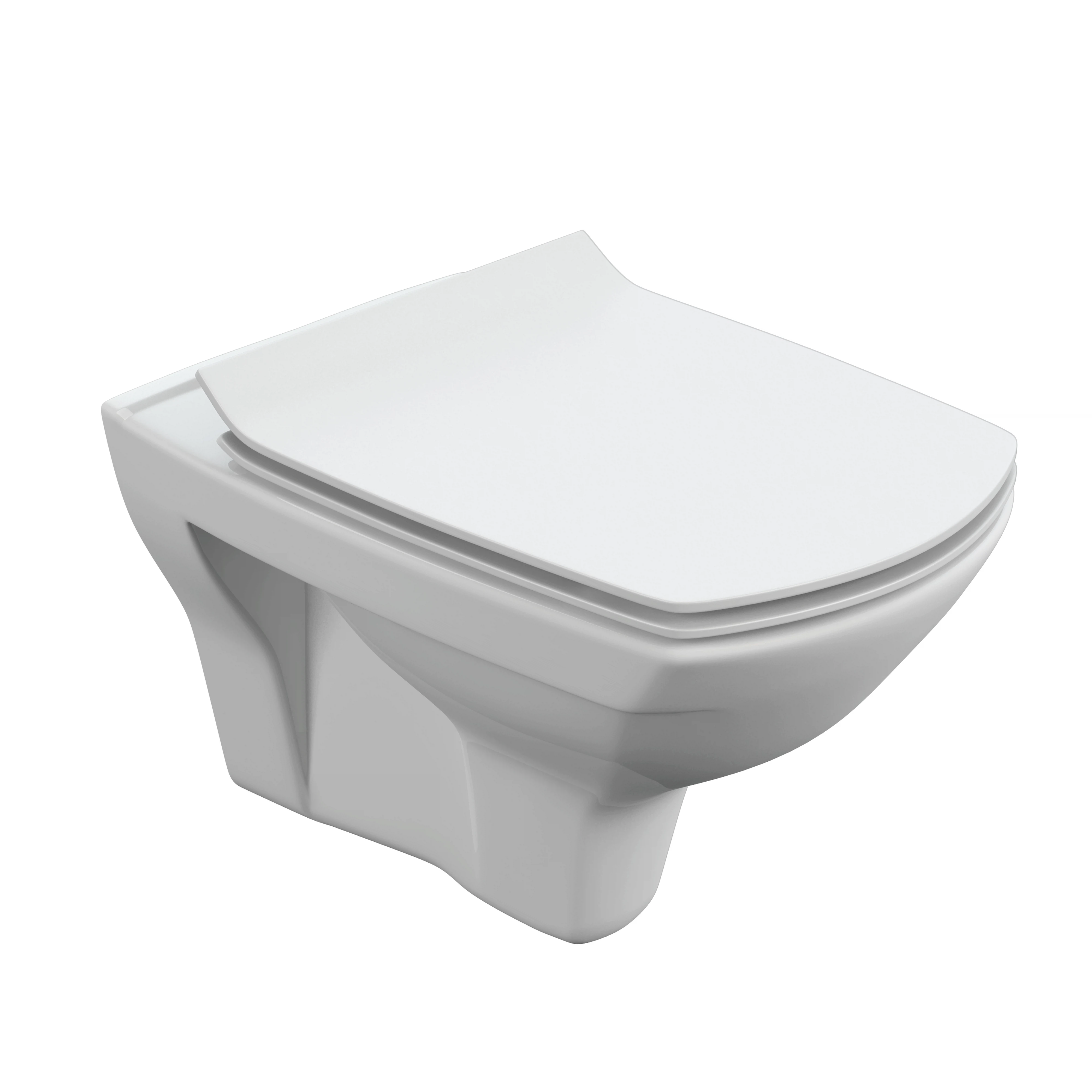 Изображение товара Подвесной унитаз CARINA XL Clean On DPL EO slim с антибактериальным сиденьем