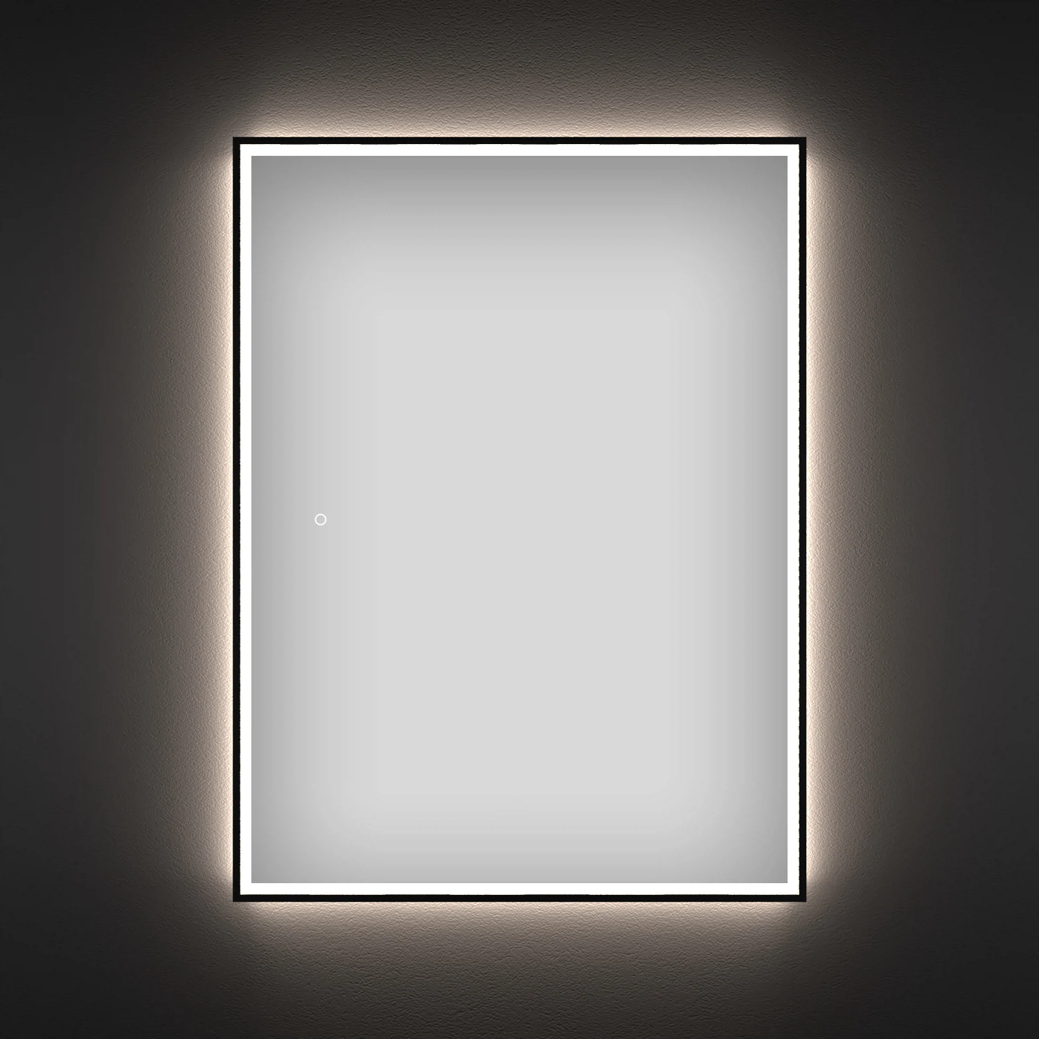 Изображение товара Настенное зеркало с подсветкой 80х100 см,  172201380, прямоугольное