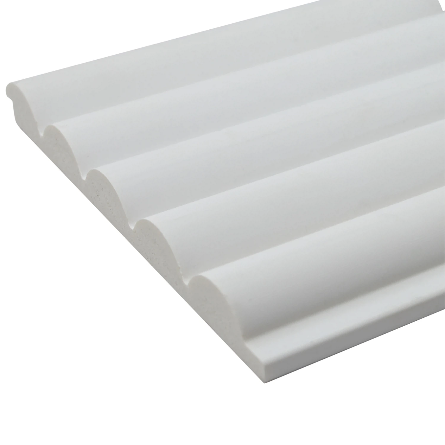 Изображение товара Панели 3D RAIL EAST из вспененного полистирола Бриз 2700х120х12 мм Белая