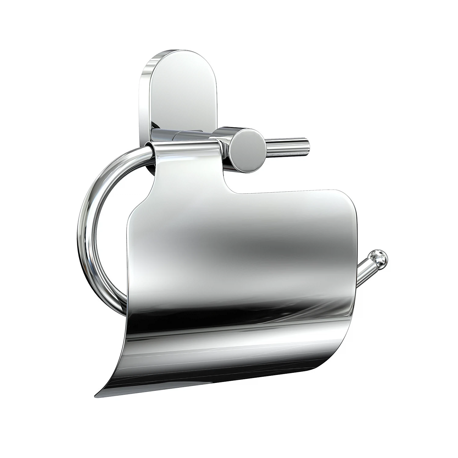 Изображение товара Держатель для туалетной бумаги с крышкой "BRASS" FORA