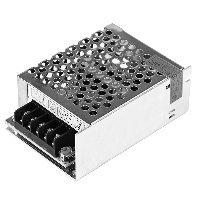 Изображение товара Источник питания 24V 24W с винтовыми разъемами IP20 для LED, видеонаблюдения и систем безопасности