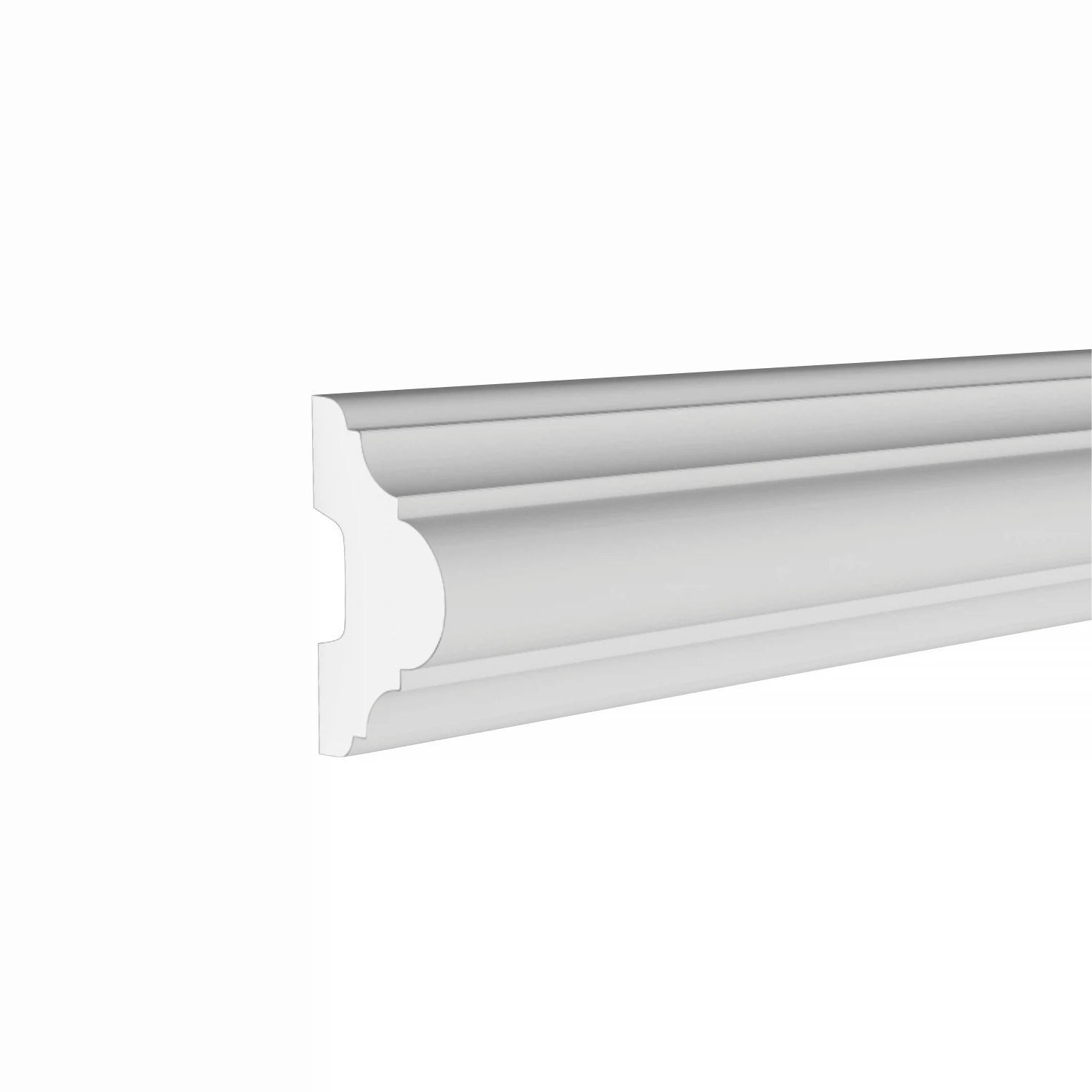 Изображение товара Молдинг ударопрочный дюрополимер 2000х12х20мм